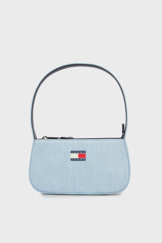 Женская голубая джинсовая сумка TJW ESS MUST SHOULDER BAG DENIM