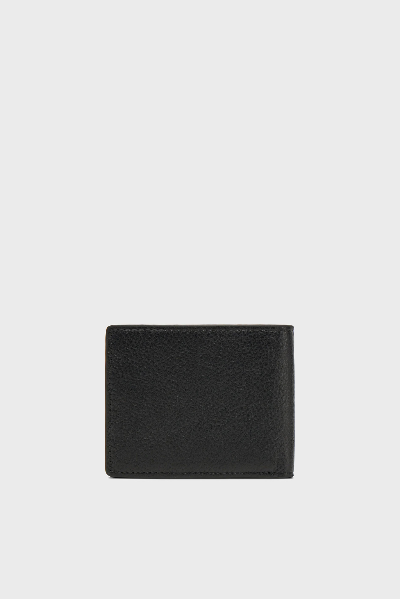 Мужской черный кожаный кошелек TH MONOGRAM MINITommy Hilfiger Мужской черный кожаный кошелек TH MONOGRAM MINI 2
