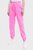 Женские розовые спортивные брюки ACID WASH