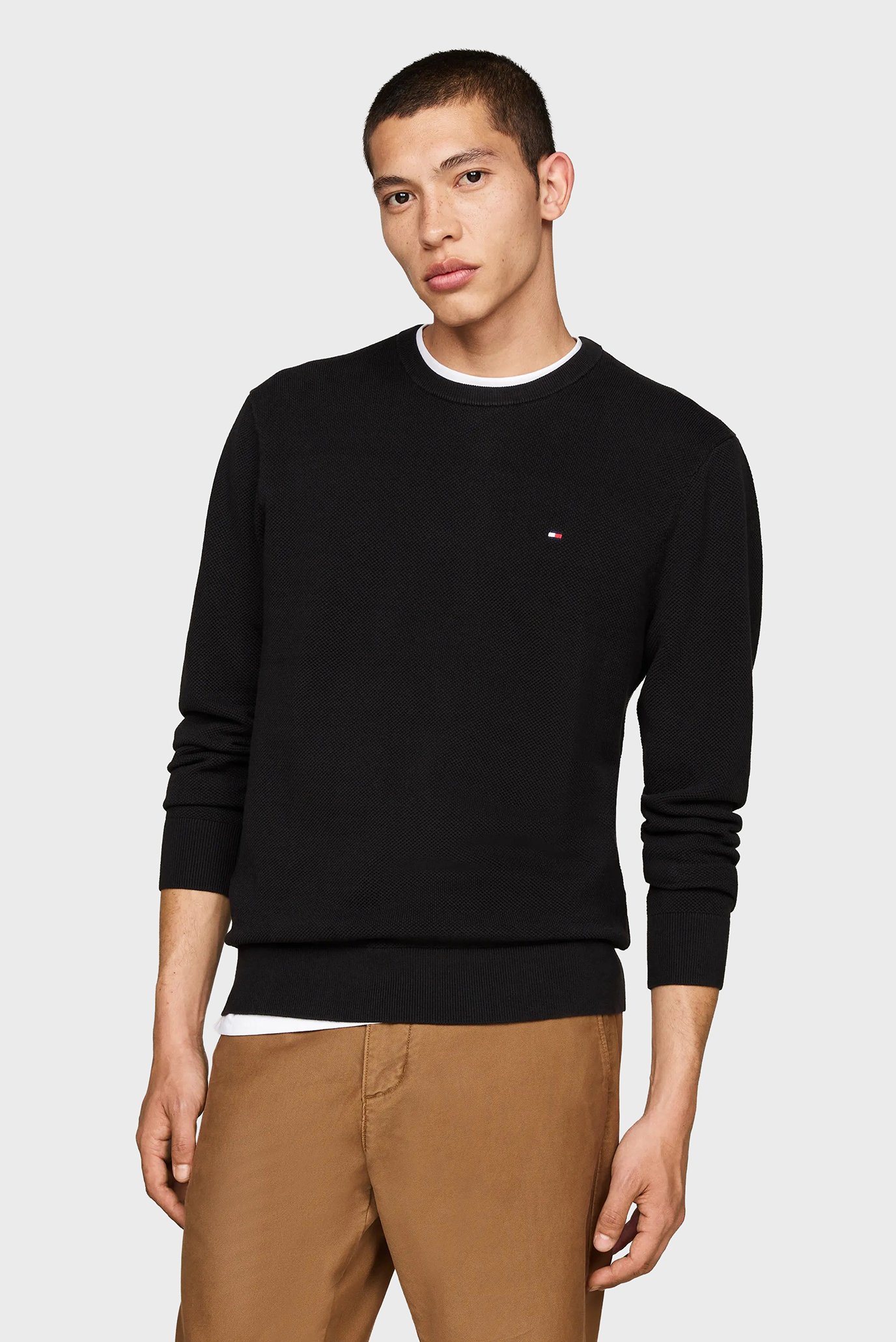 Свитер ESSENTIAL STRUCTURE CREW NECKTommy Hilfiger Свитер ESSENTIAL STRUCTURE CREW NECK 1