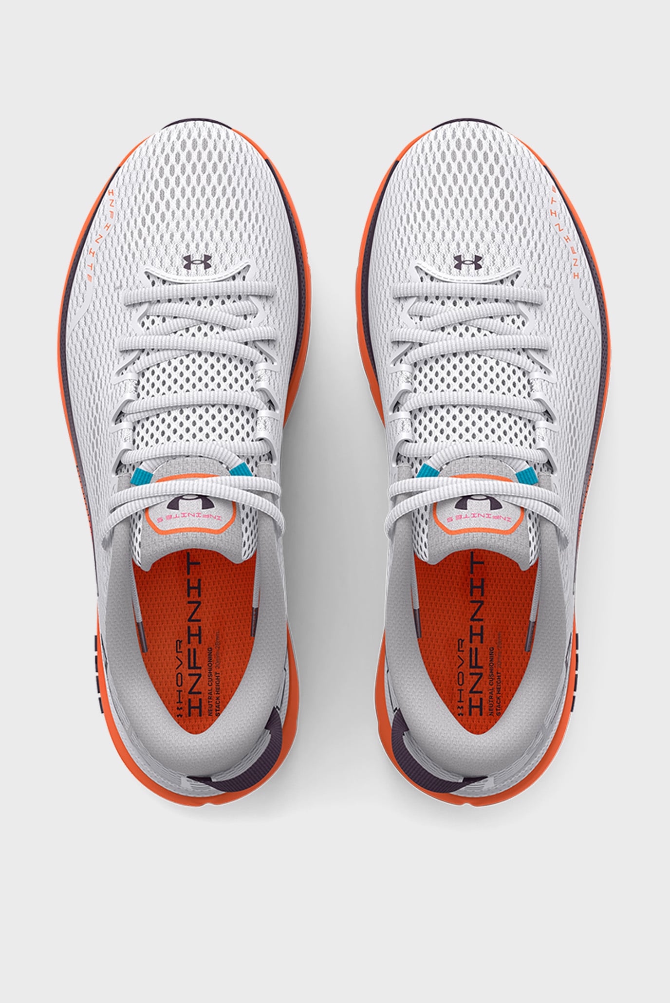 Мужские белые кроссовки UA HOVR Infinite 5 9