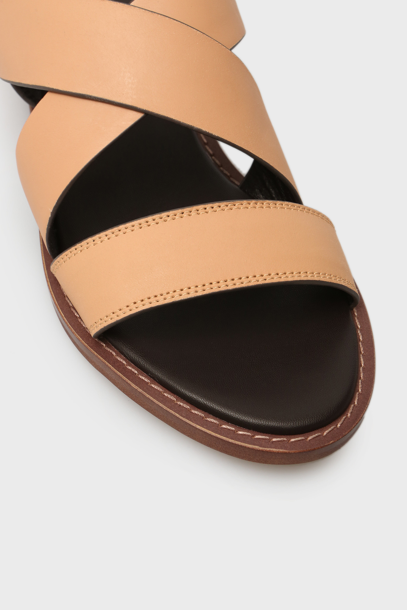 Бежевые сандалии 4