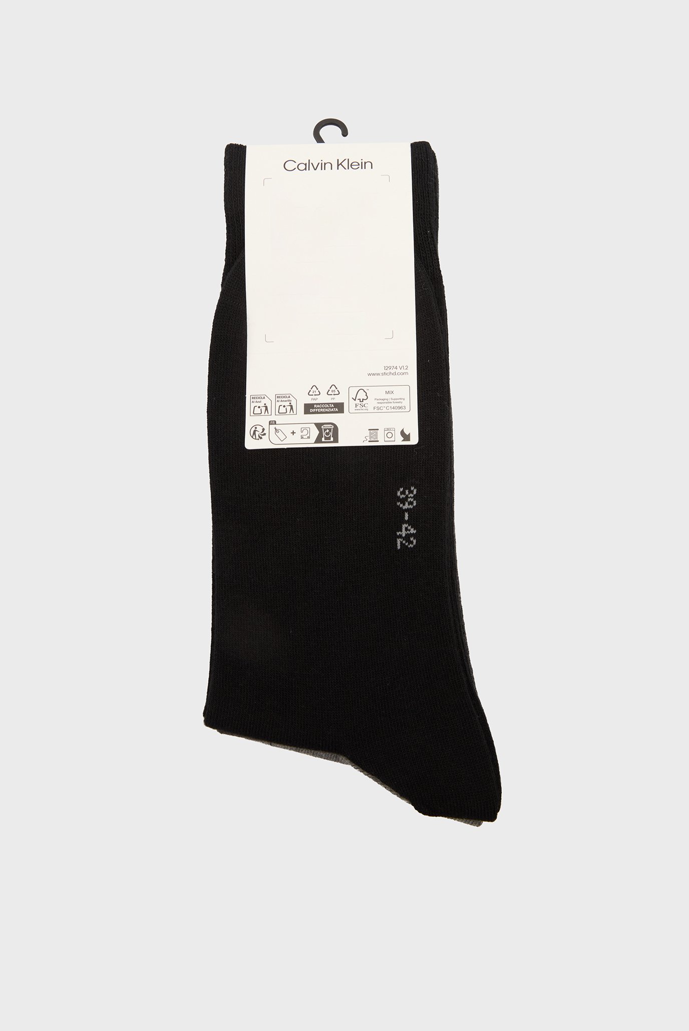 Носки CK MEN SOCK 3PCalvin Klein Носки CK MEN SOCK 3P 3