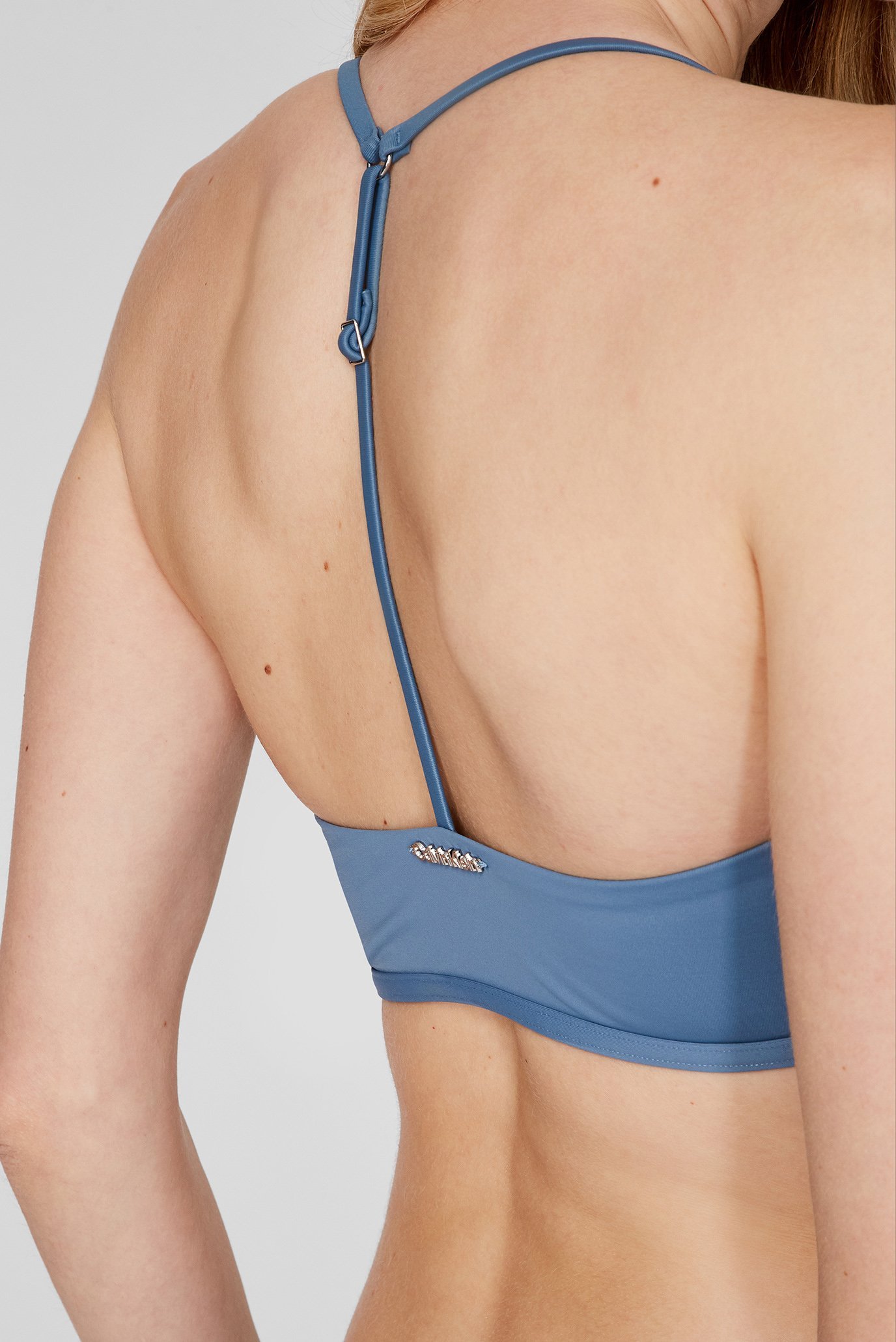 Женский синий лиф от купальника 4