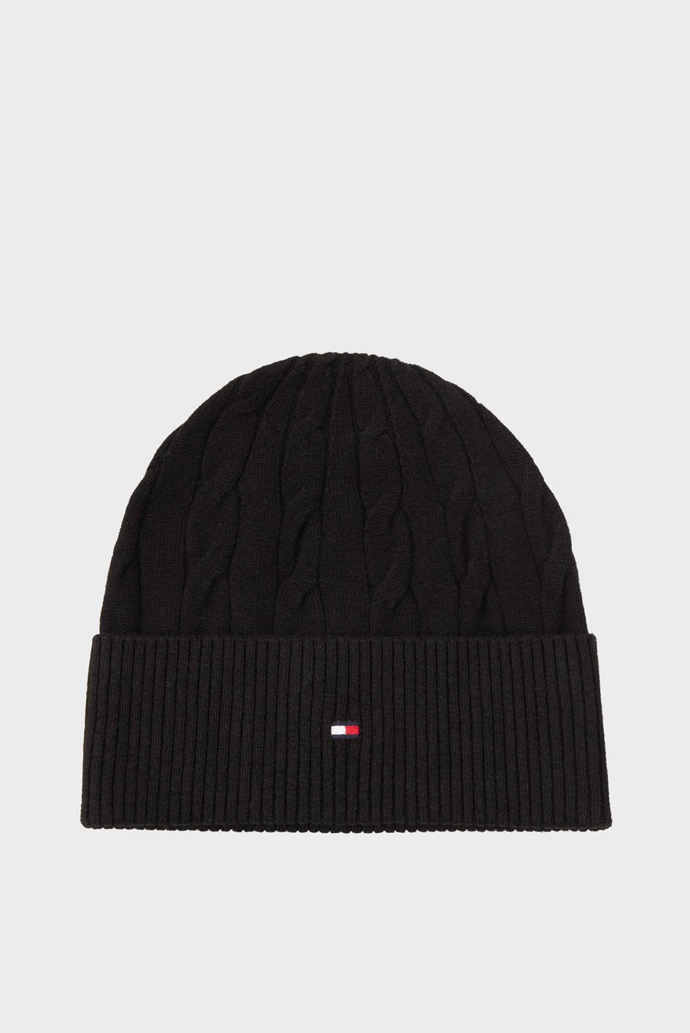 Шапка TH FLAG CABLE KNIT BEANIE 1