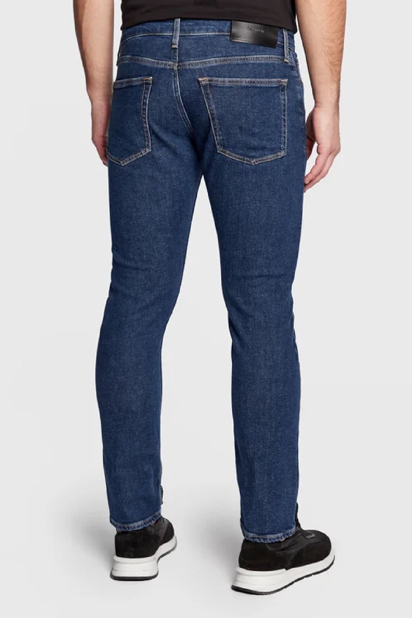 Мужские темно-синие джинсы SLIM FIT DARK BLUE 3