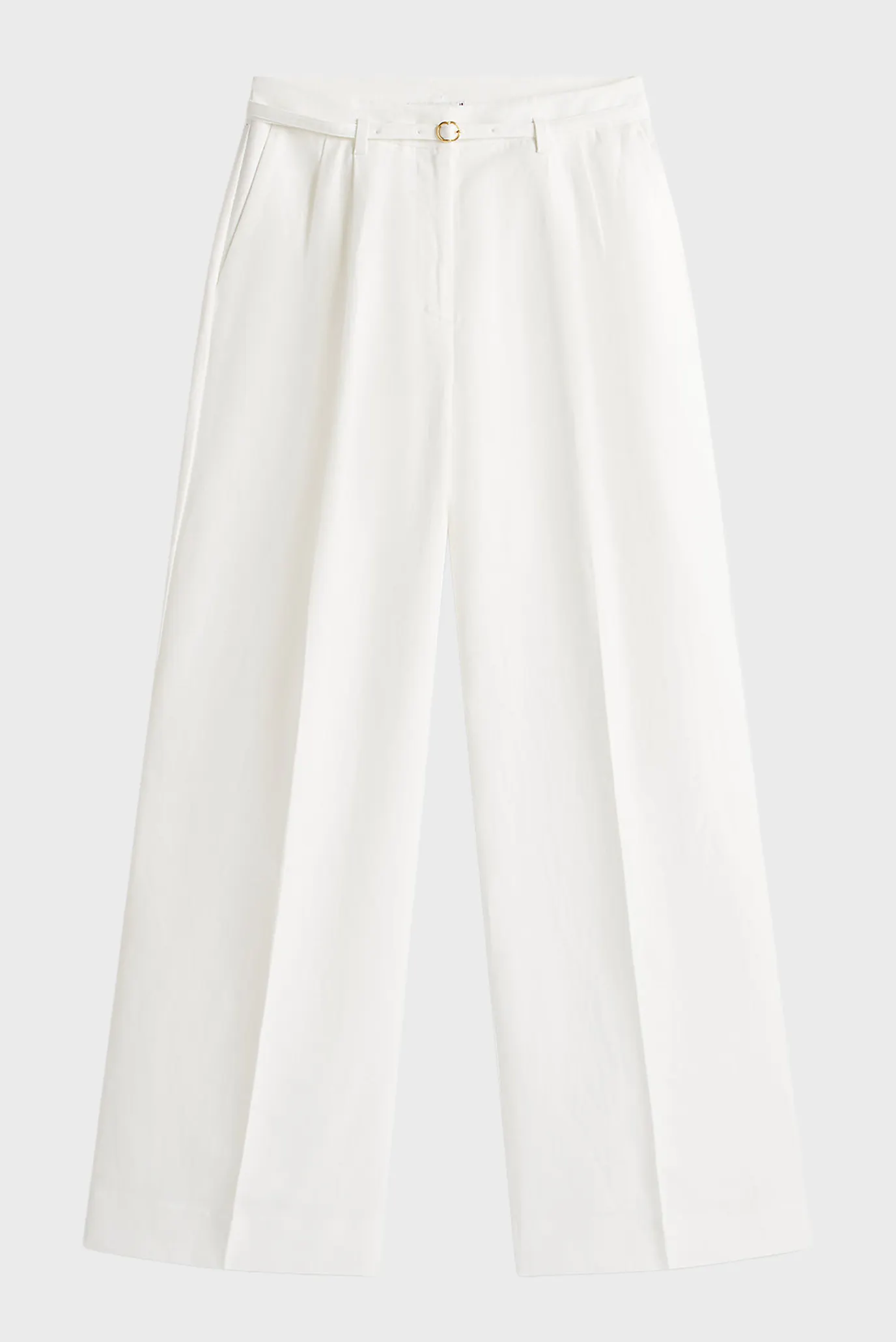 Штаны LINEN BLEND WIDE LEG PANT 5