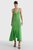 Женское зеленое платье THL POP COLOUR RIB SWEATER DRESS