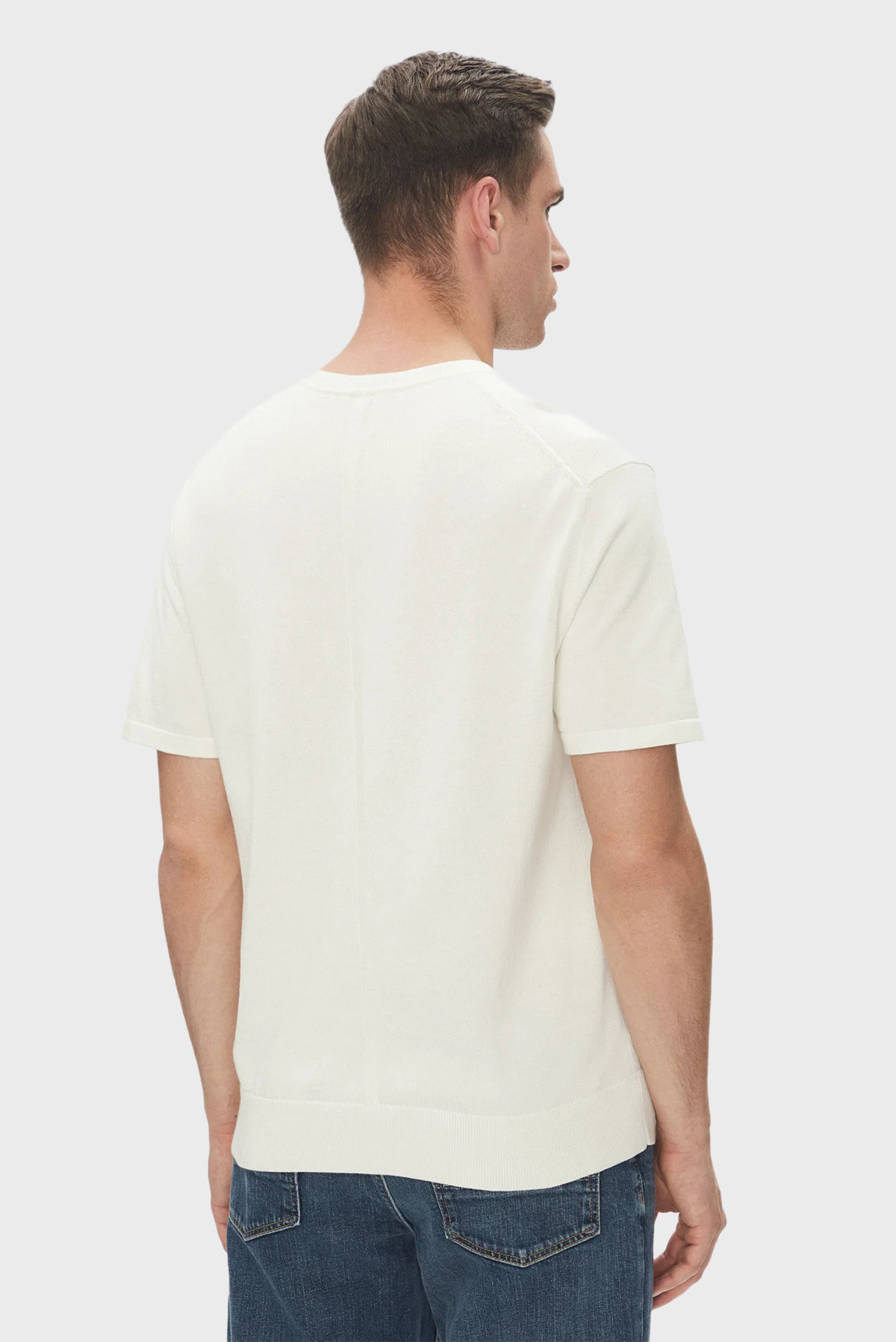 Свитер SS SUPIMA COTTON CREW 14GGCalvin Klein Свитер SS SUPIMA COTTON CREW 14GG 3