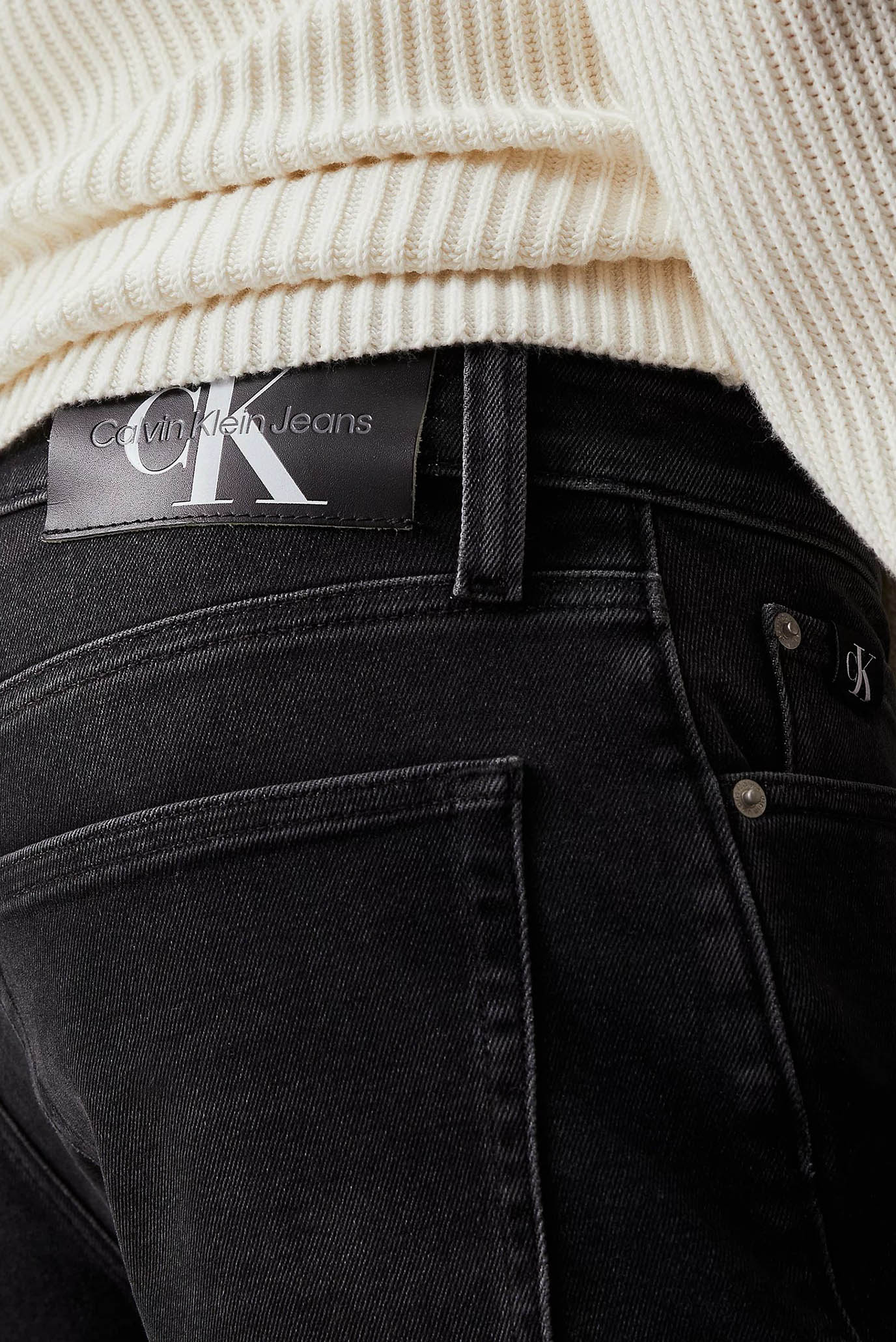 Мужские черные джинсы SLIM 4