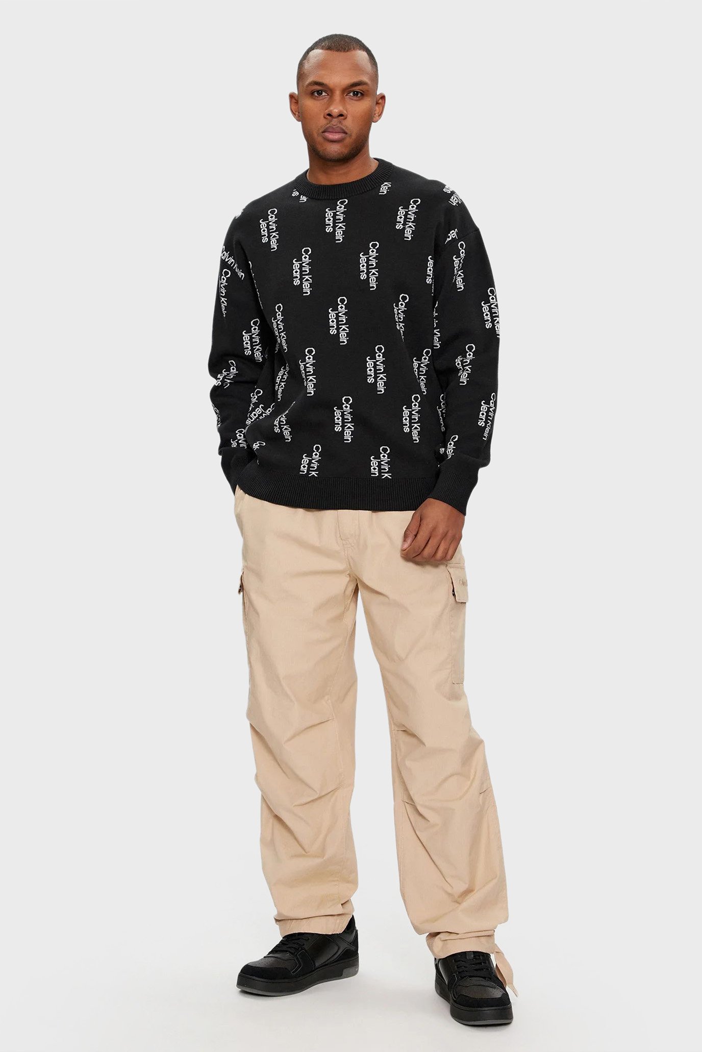 Свитер STACKED LOGO AOP SWEATER 2