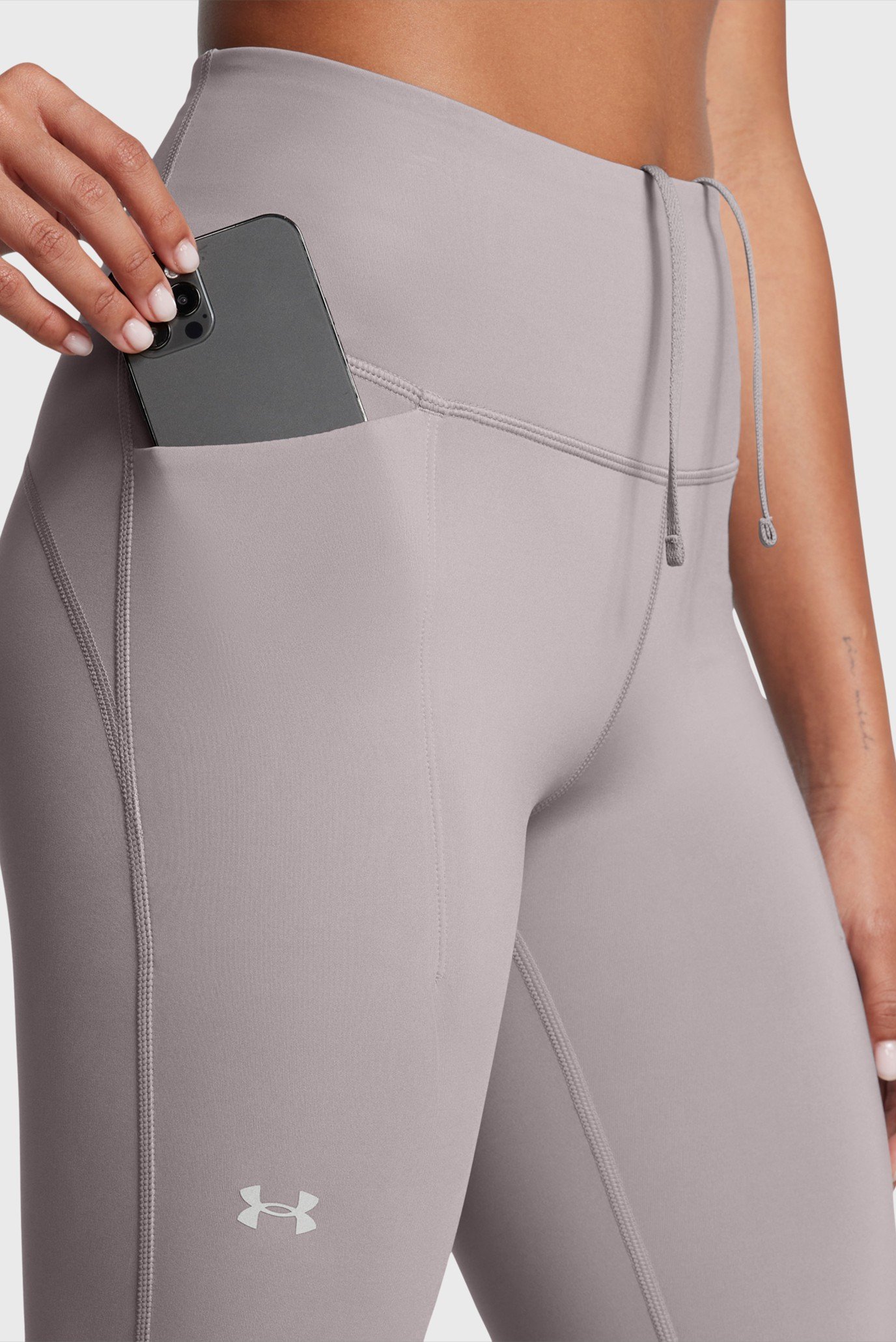 Женские пудровые тайтсы UA Launch Elite CW Tights 4