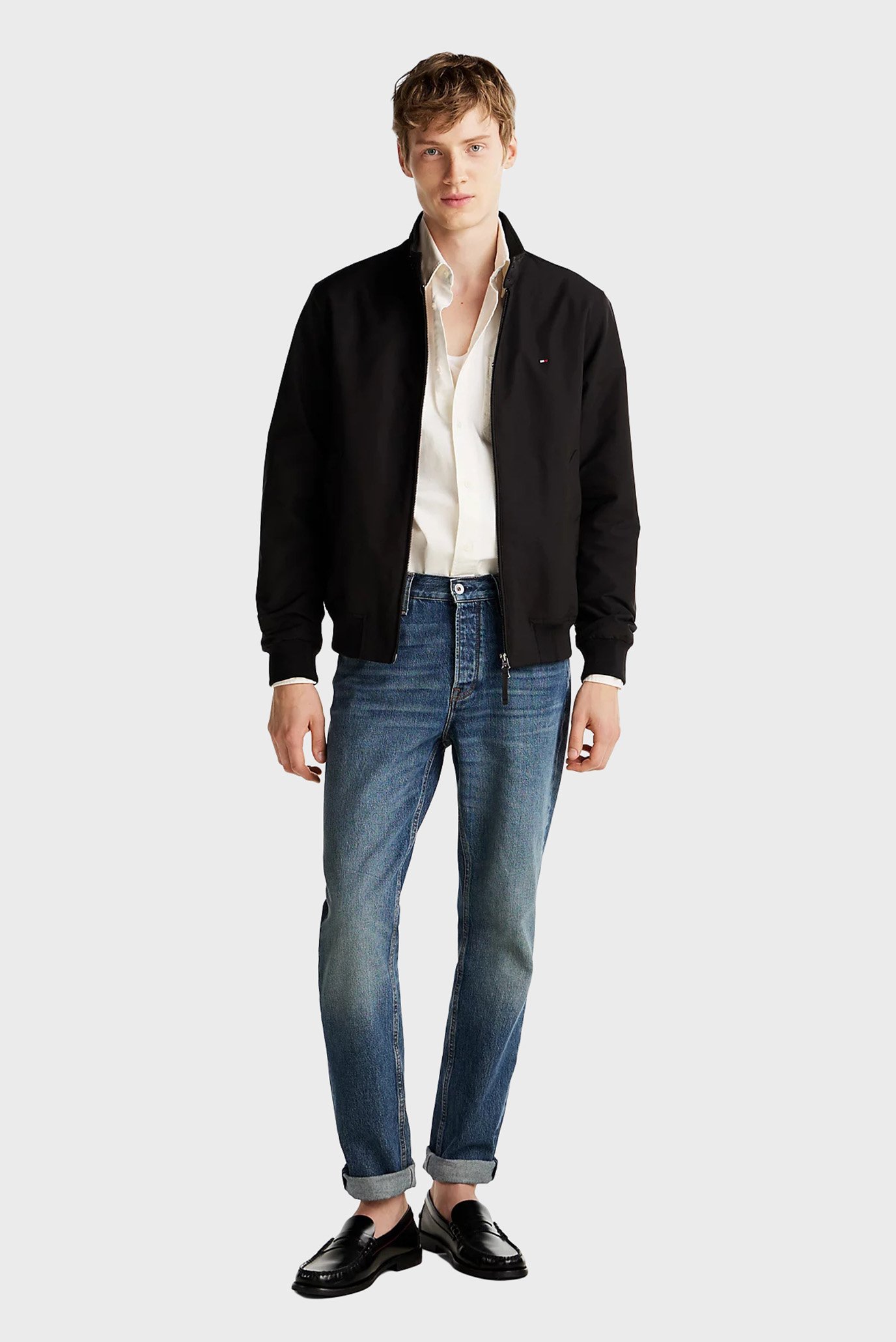 Мужская черная куртка HARRINGTON JACKET 3