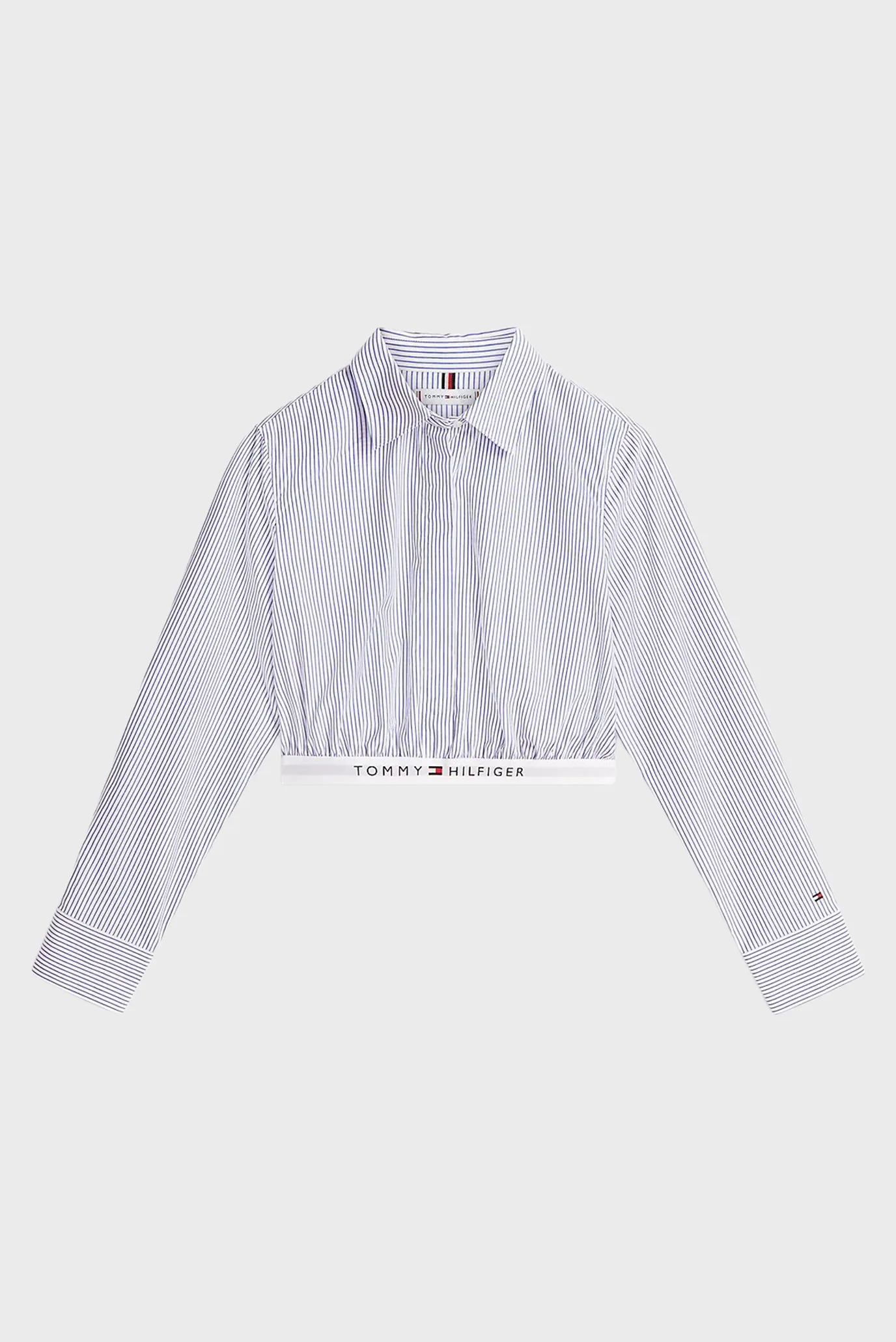 Рубашка POPLIN CROPPED BRANDED SHIRT 5