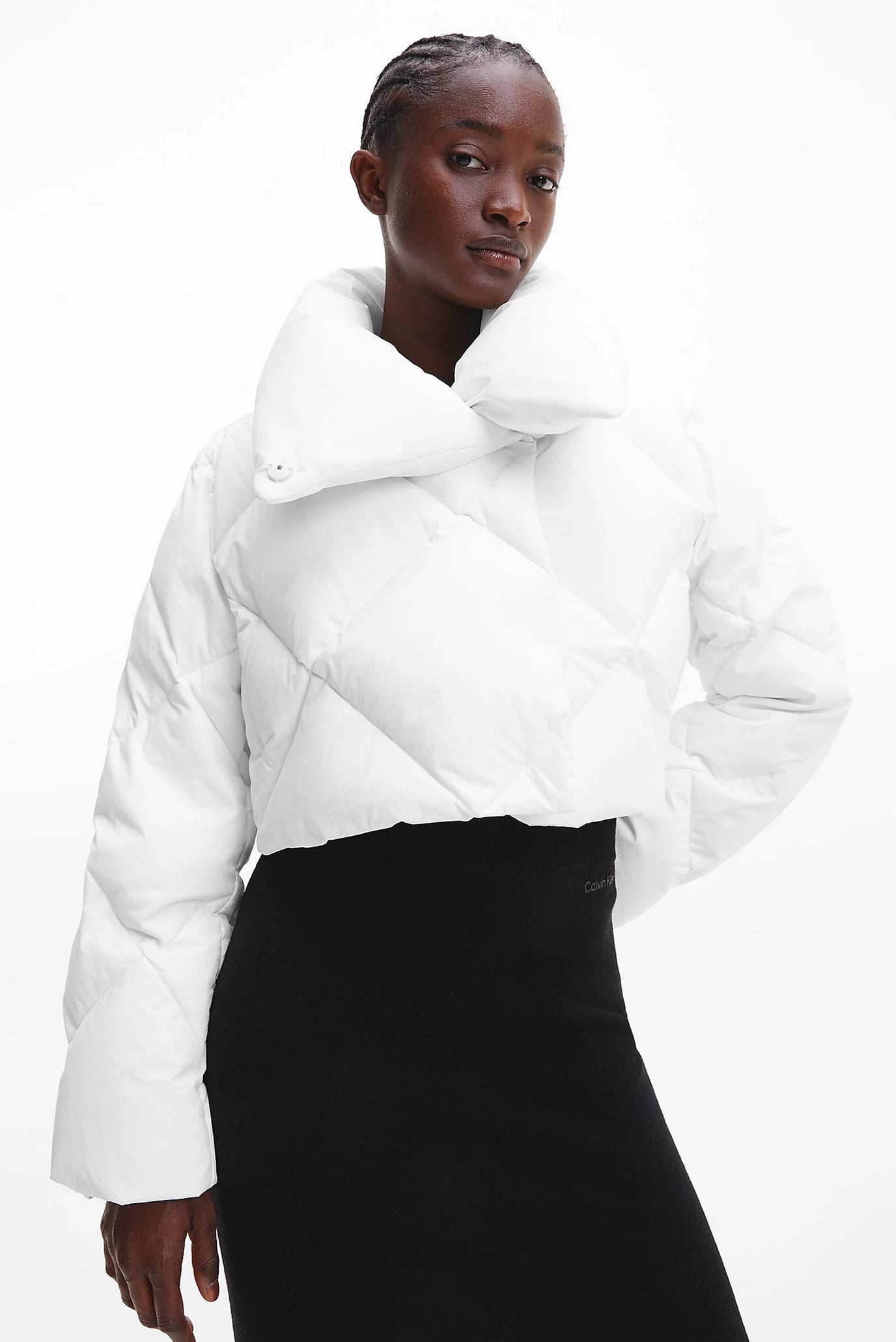 Женская белая куртка TRANSFORM PADDED COAT 6