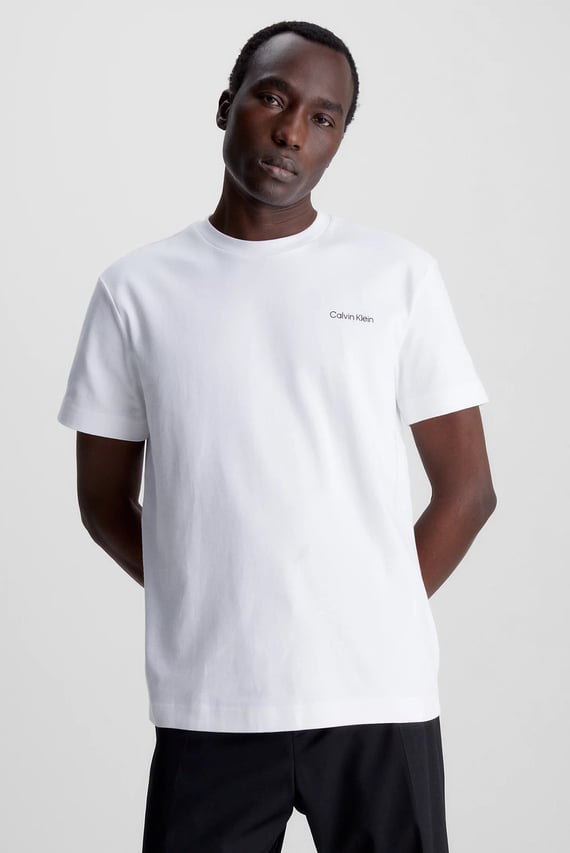 Футболка MICRO LOGO INTERLOCK T-SHIRT Calvin Klein Футболка MICRO LOGO INTERLOCK T-SHIRT Calvin Klein