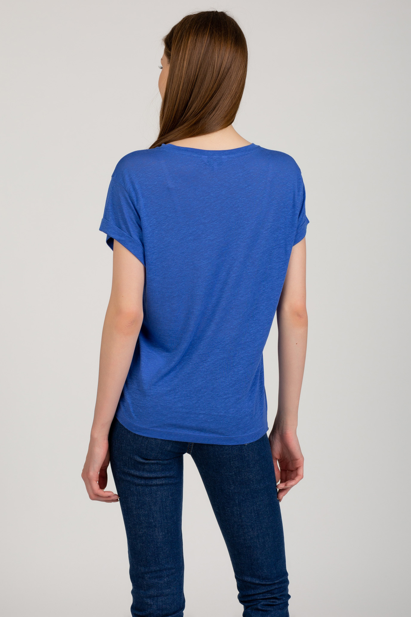 Футболка RLX LINEN LYOCELL C-NK TOP SS 4