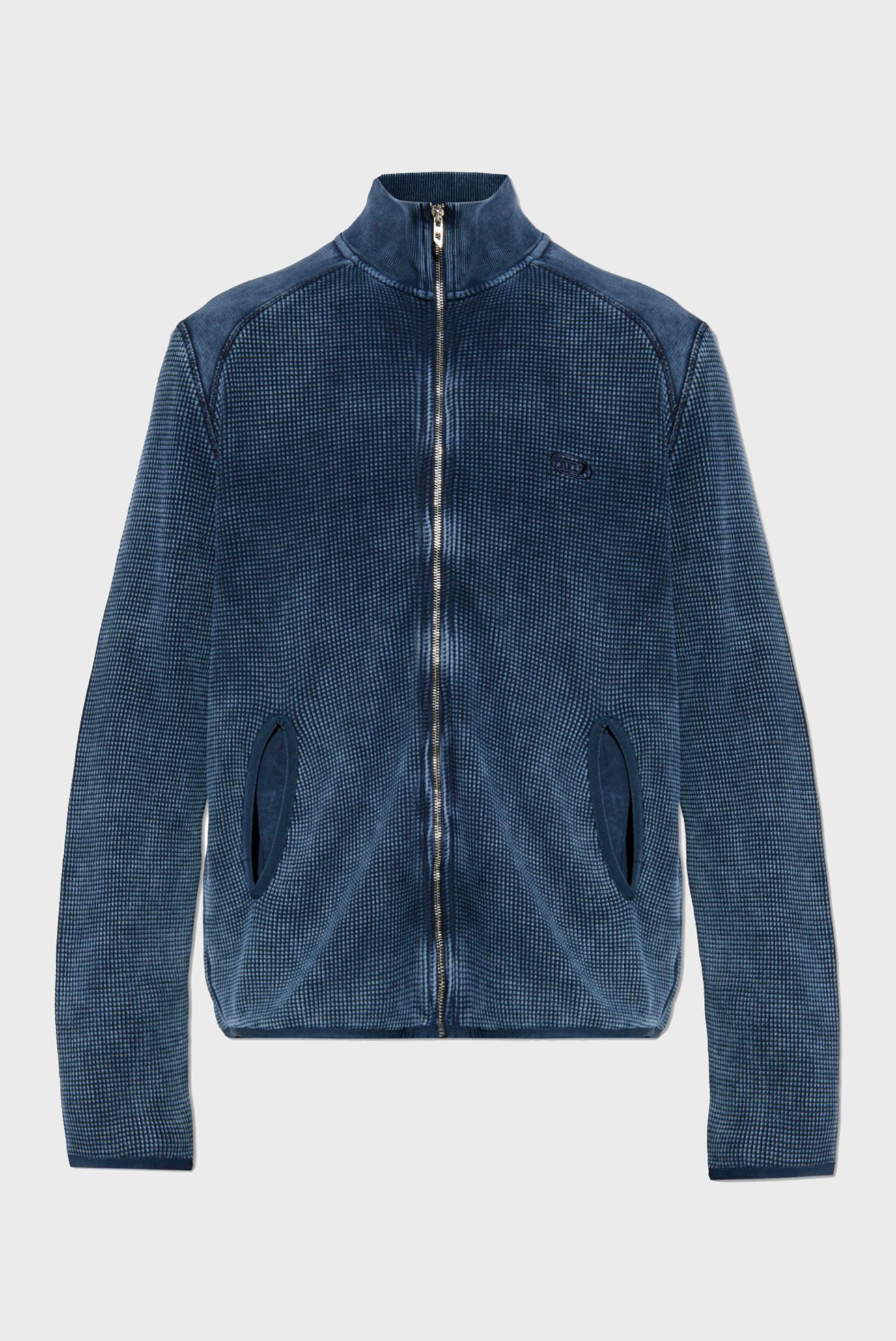 Мужская темно-синяя спортивная кофта S-WAFCOOL-ZIP-LS 6