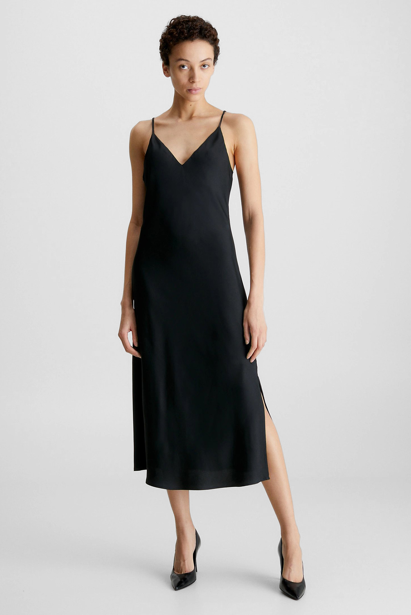 Женское черное платье RECYCLED CDCCalvin Klein Женское черное платье RECYCLED CDC 7