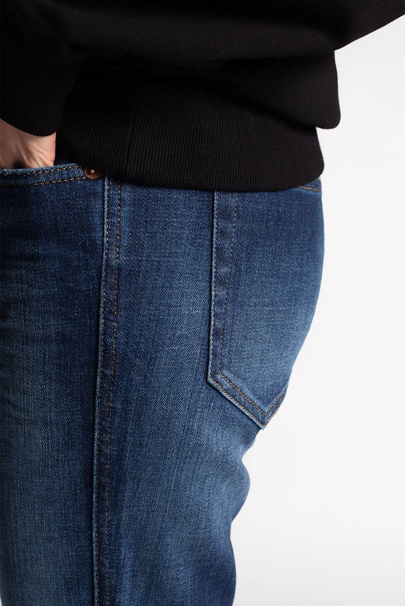 Женские синие джинсы BABHILA 4