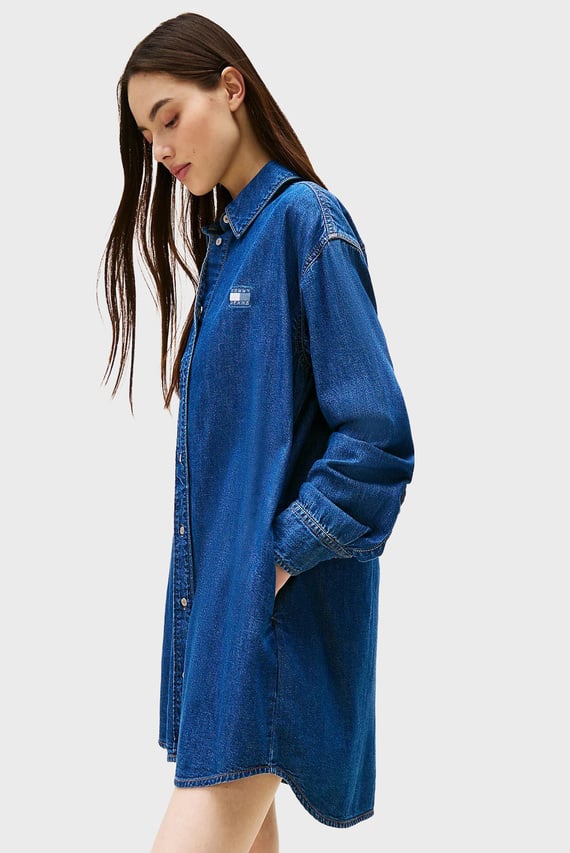 Платье/RELAXED SHIRT DRESS