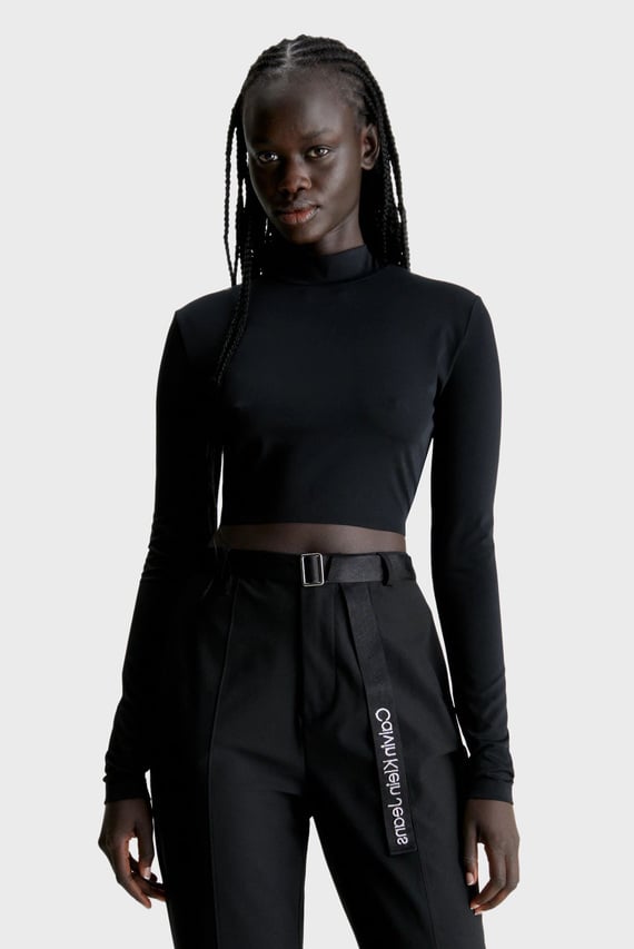 Лонгслив BACK STRAP LONG SLEEVE TOP