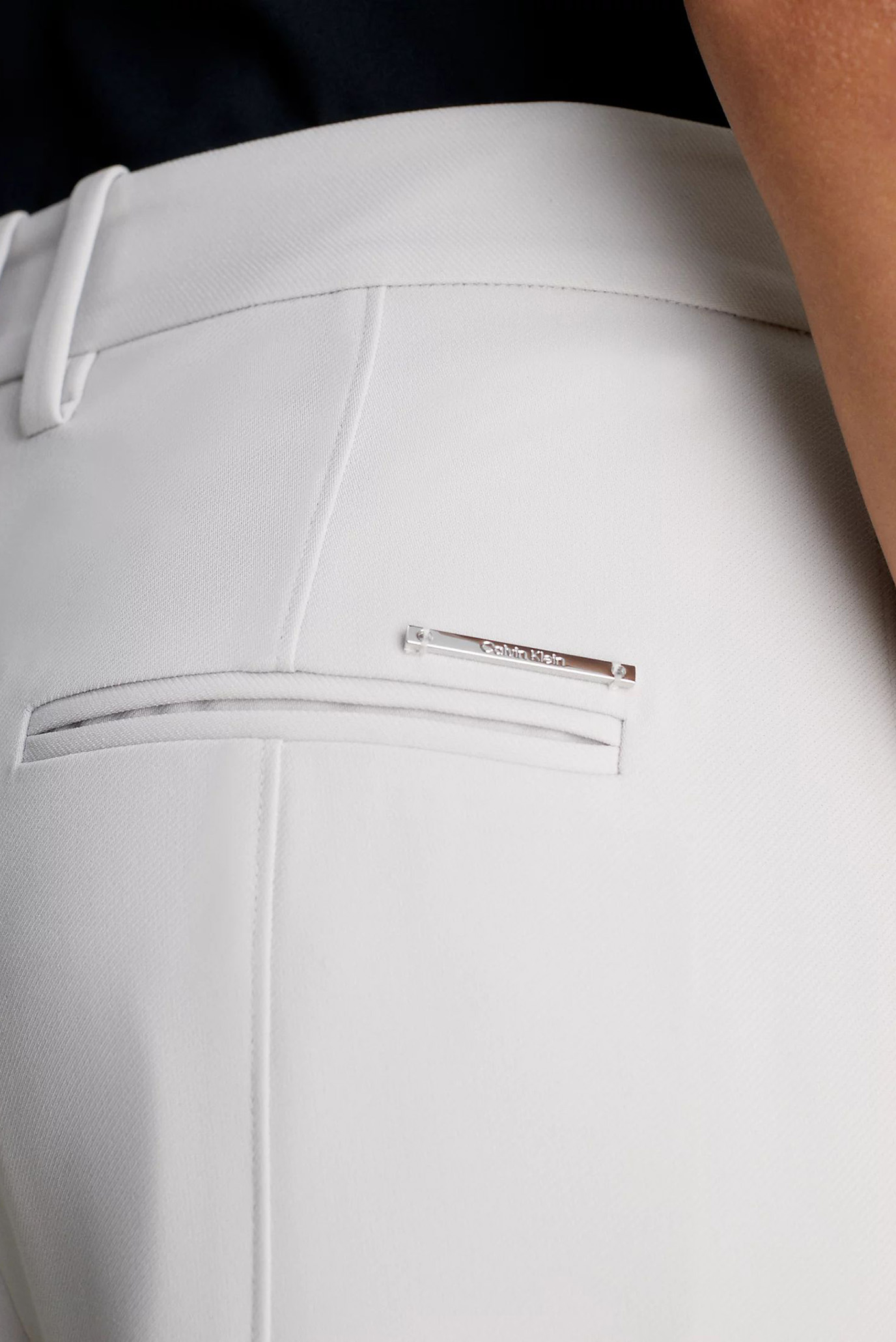 Штаны STRUCTURE TWILL WIDE LEG PANTCalvin Klein Штаны STRUCTURE TWILL WIDE LEG PANT 4