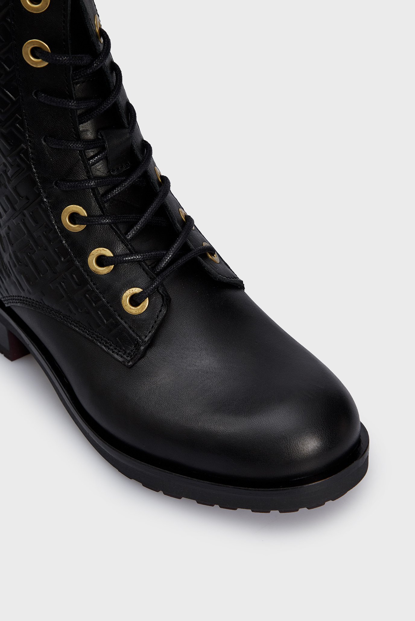 Ботинки TH MONOGRAM BIKER BOOTTommy Hilfiger Ботинки TH MONOGRAM BIKER BOOT 9