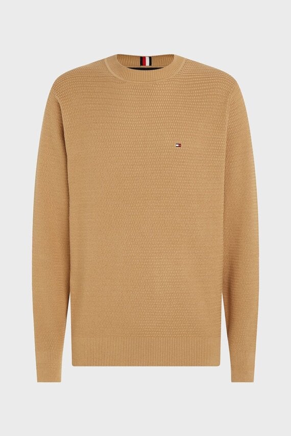 Свитер INTERLACED STRUCTURE CREW NECK