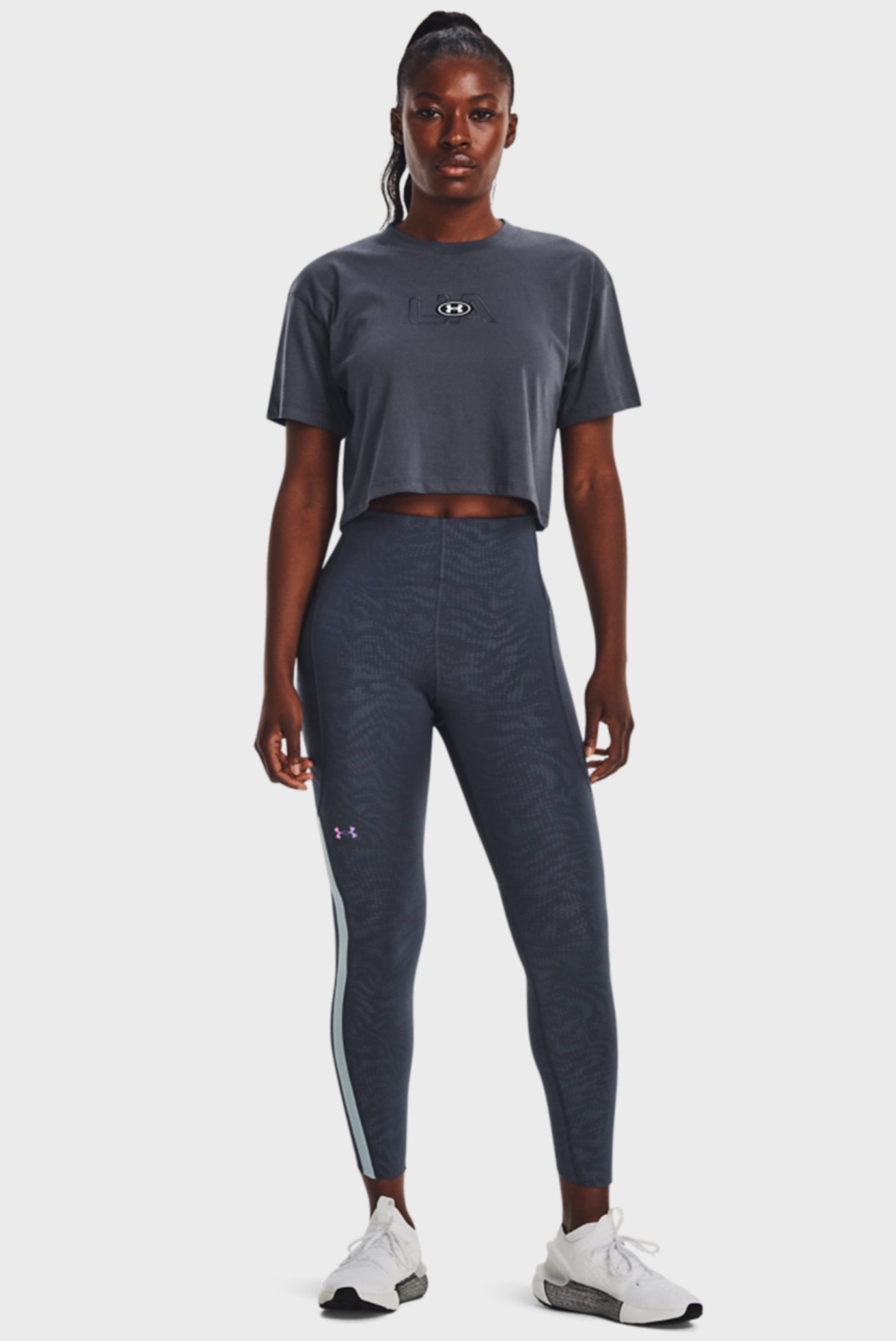 Футболка UA BRANDED LOGO CROP SS 2