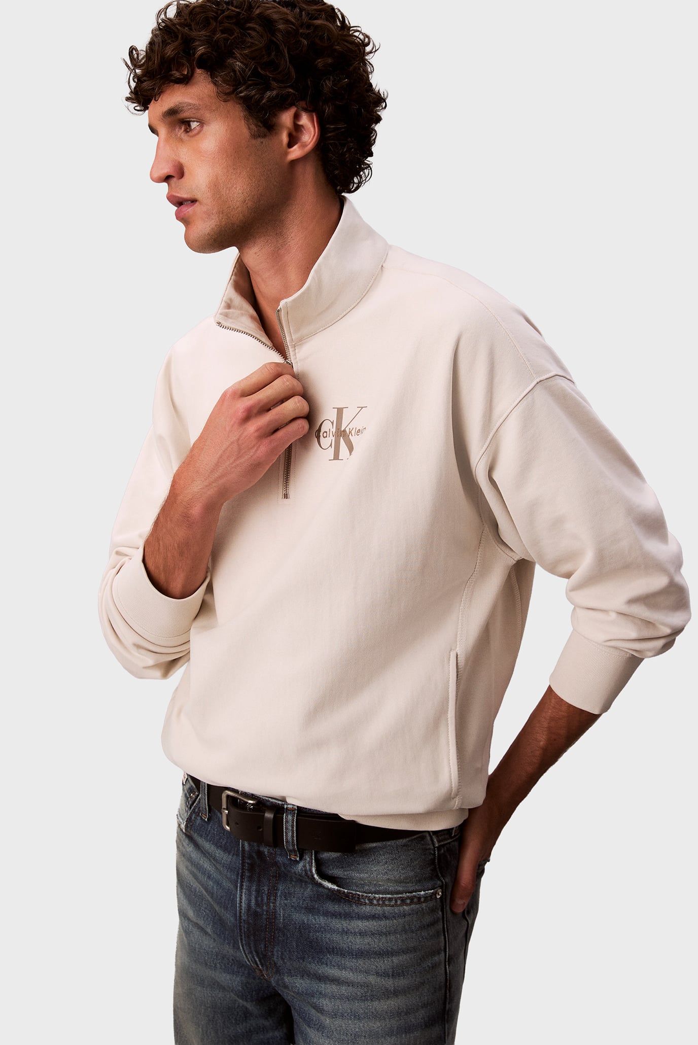 Свитшот LS PREMIUM TERRY MICRO MONOLOGO 5