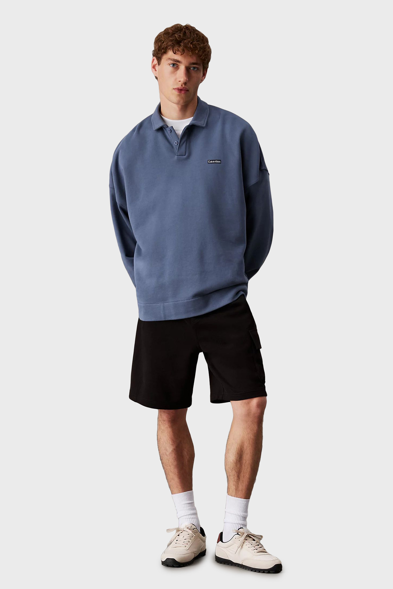 Мужские черные шорты WOVEN LABELCalvin Klein Jeans Мужские черные шорты WOVEN LABEL 2