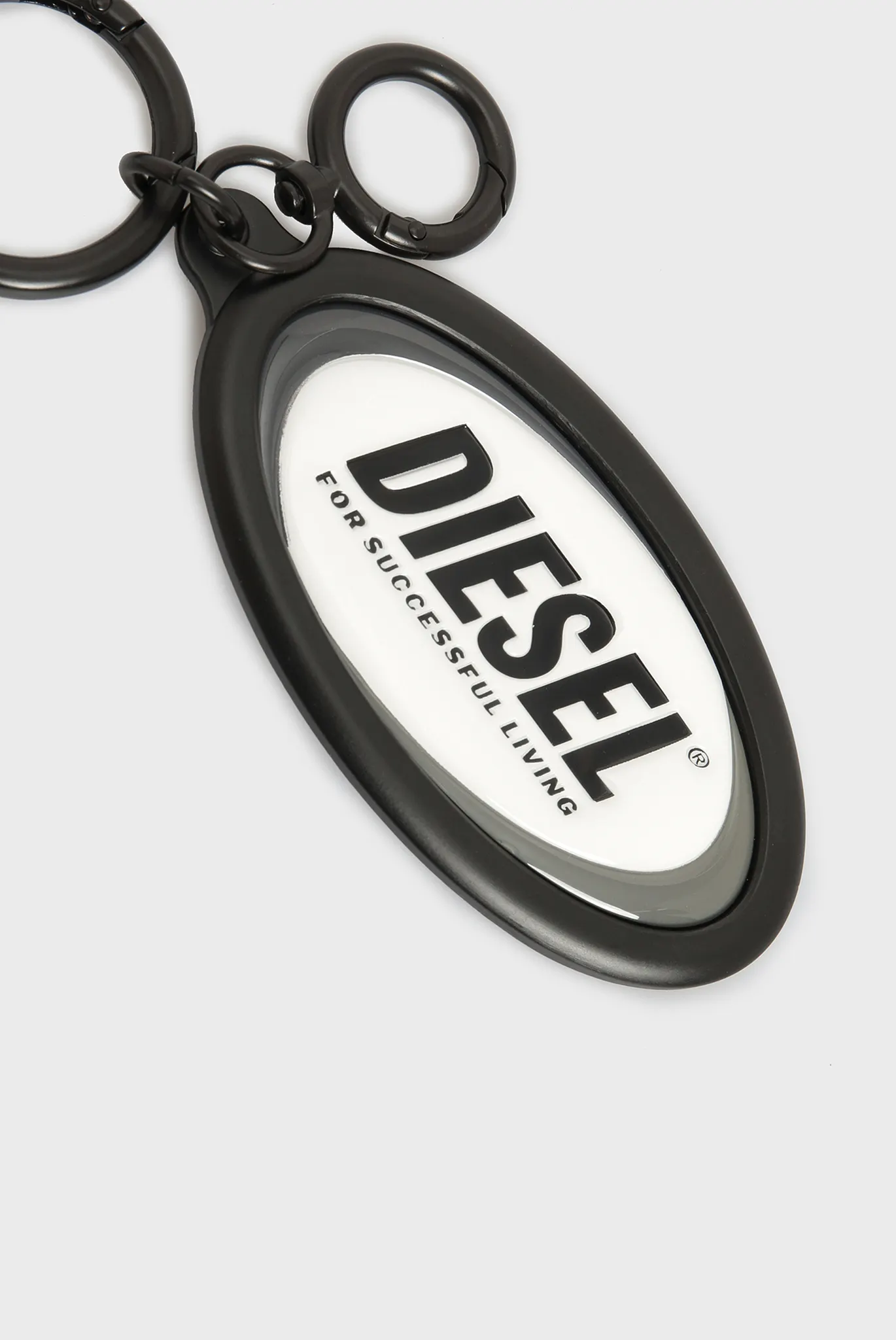 Мужской черный брелок для ключей 2