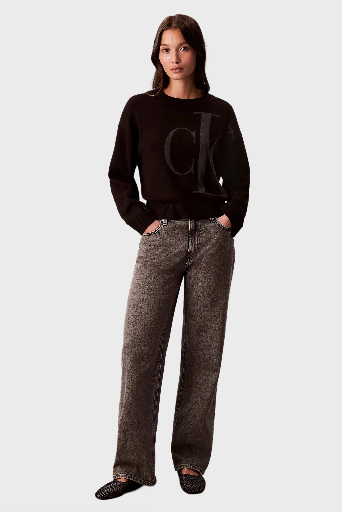 Свитер Long Sleeve Smooth Cotton CK Jac 2