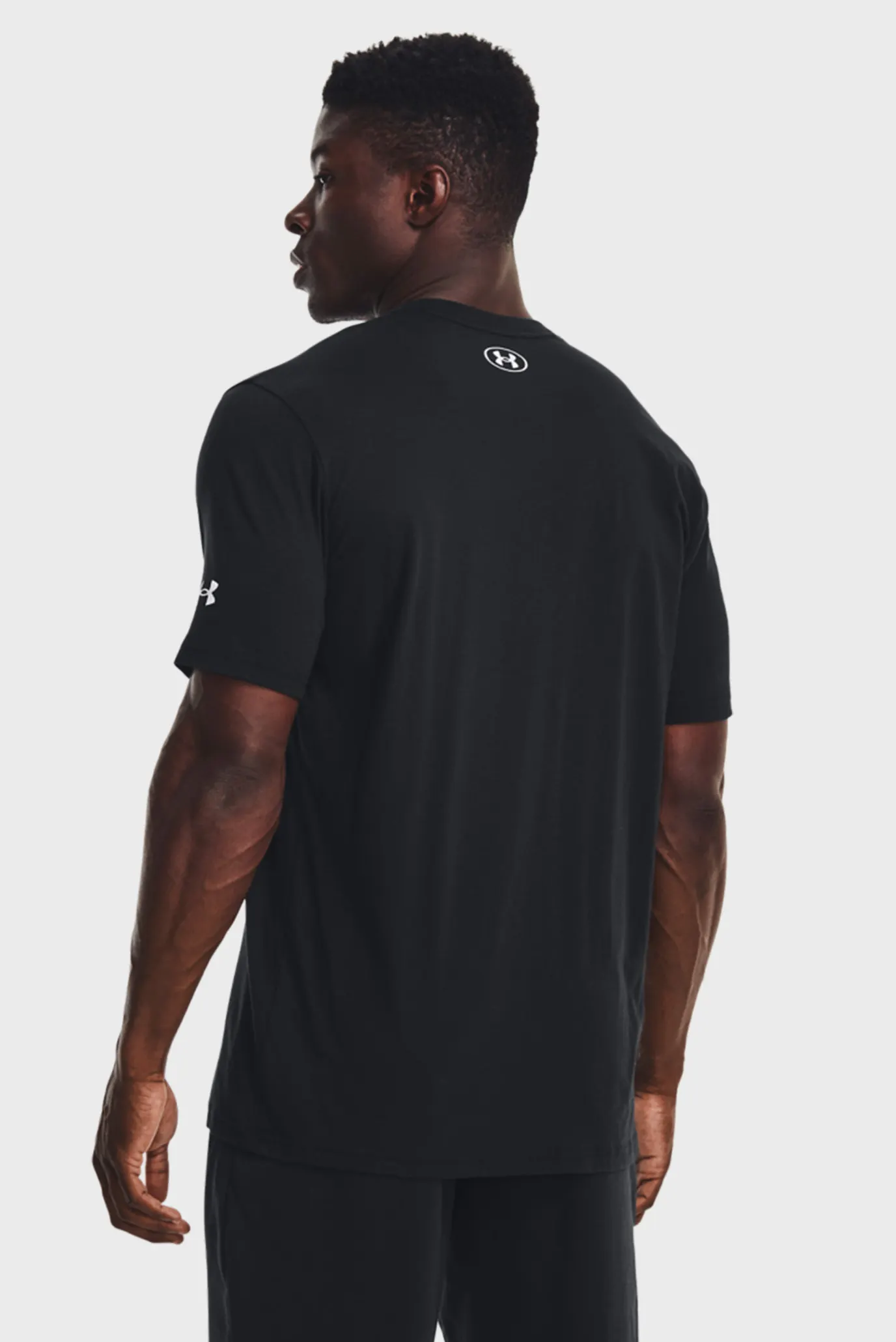 Мужская черная футболка UA PJT ROCK BRAHMA BULL SS 9