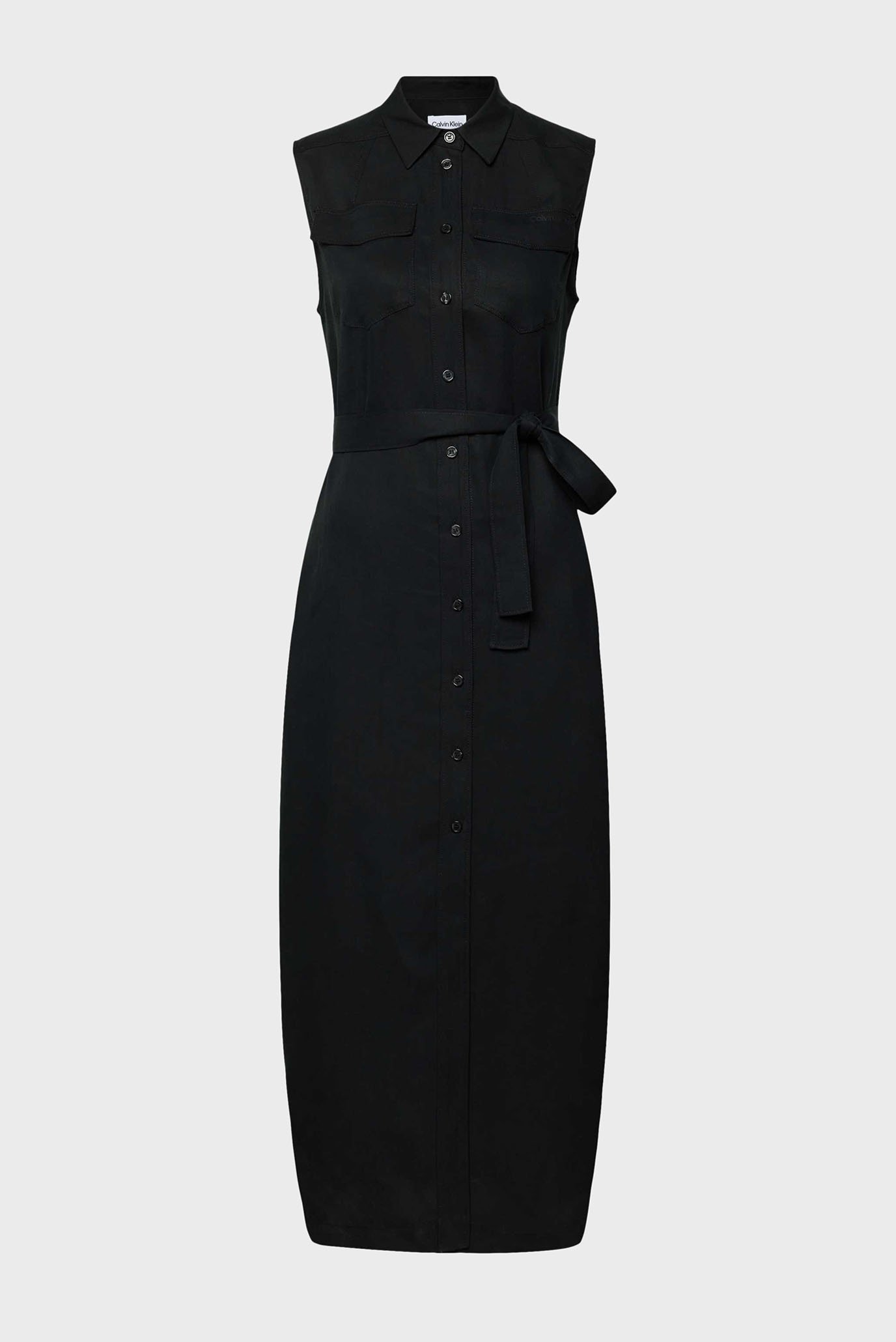 Платье TENCEL SLEEVELESS SHIRT DRESS 3