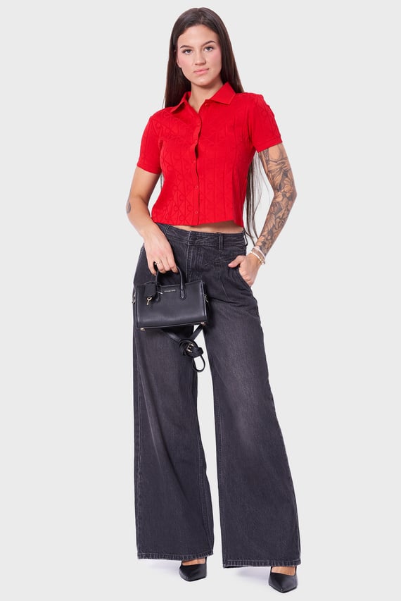 Джинсы WIDE LEG HW ARCHIVE BLK Pepe Jeans