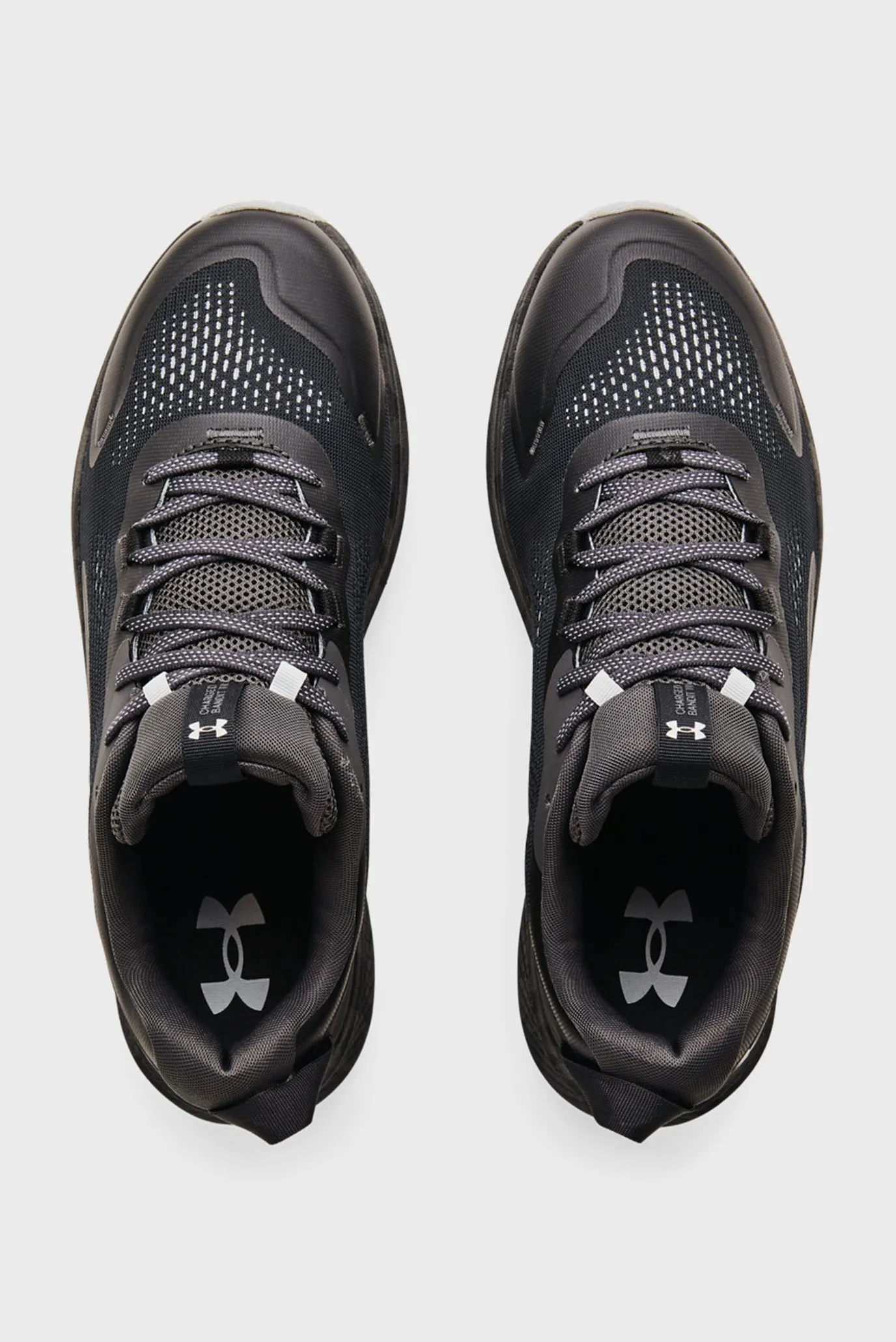 Мужские черные кроссовки UA Charged Bandit TR 2 3