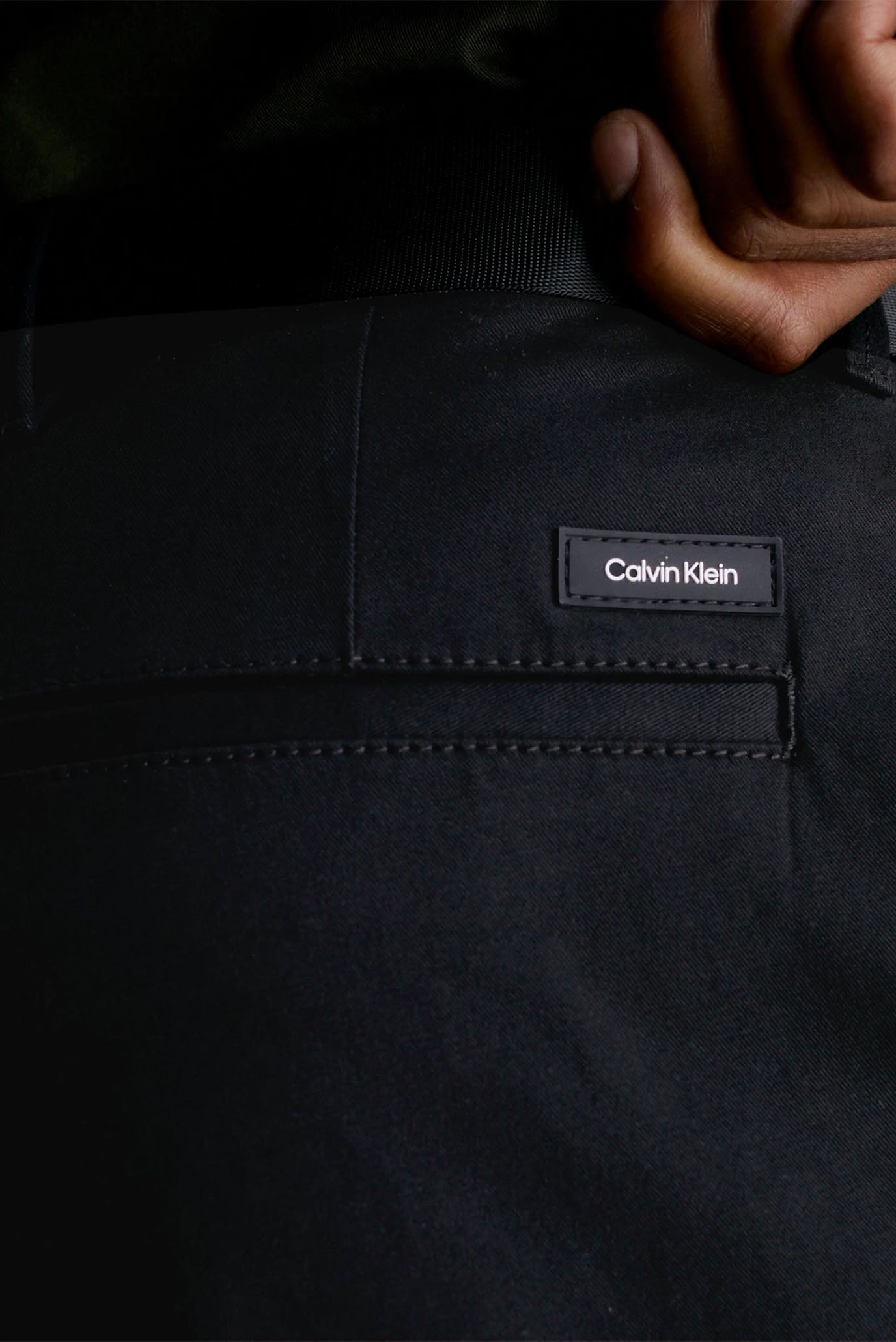 Мужские черные чиносы MODERN TWILL SLIM CHINO 9