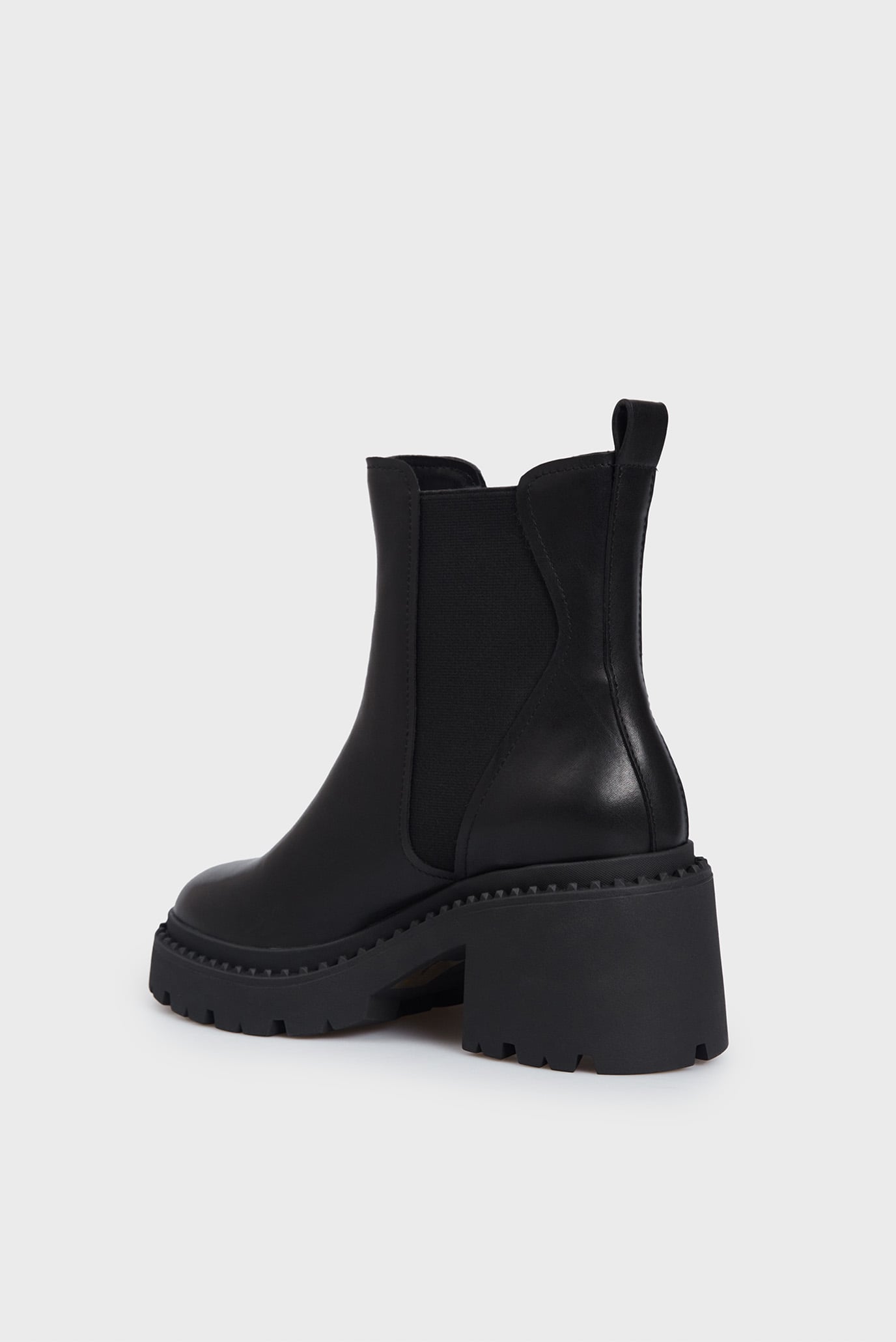 Женские черные кожаные челси Gasteria 5