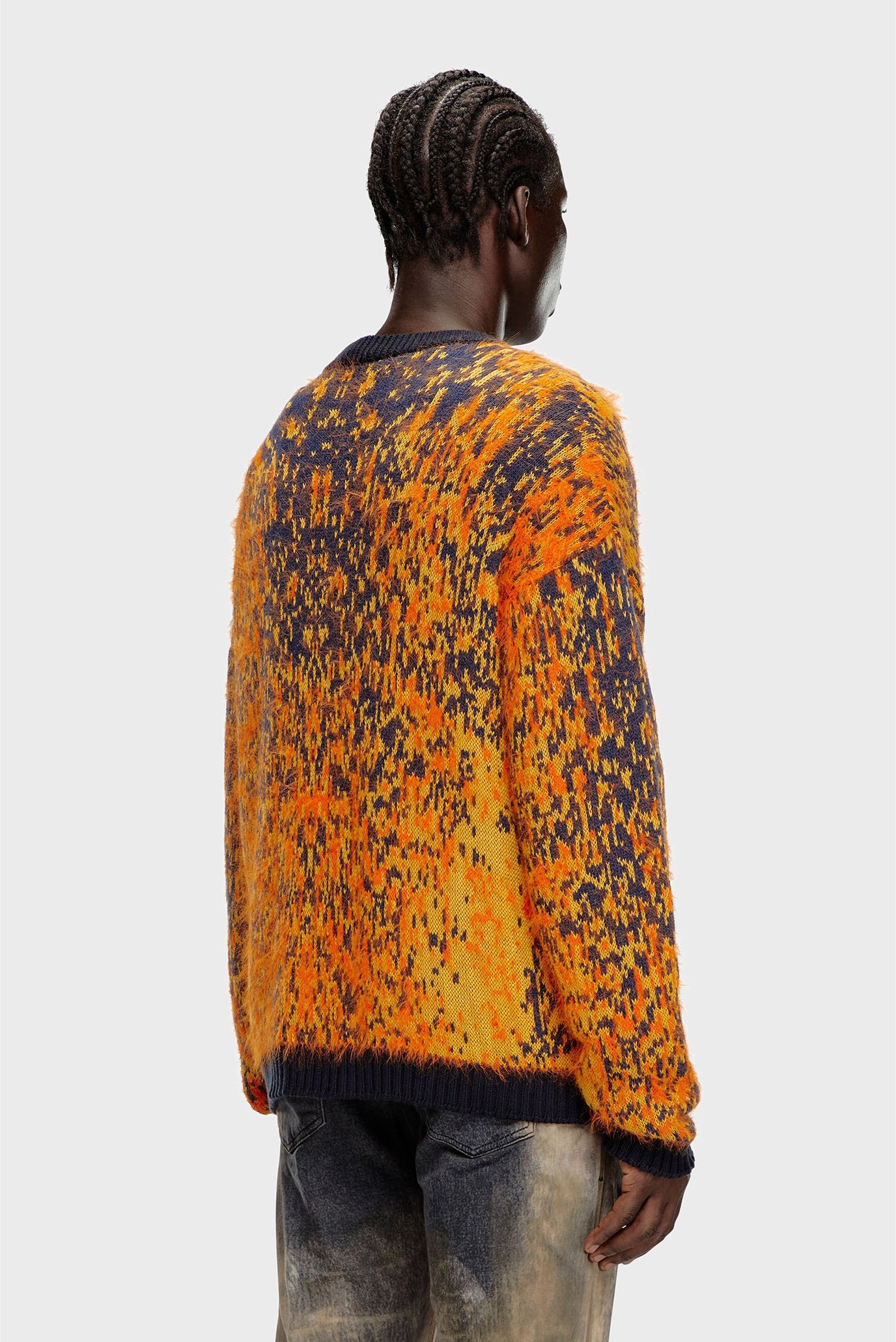Мужской оранжевый кардиган K-RANGER 3
