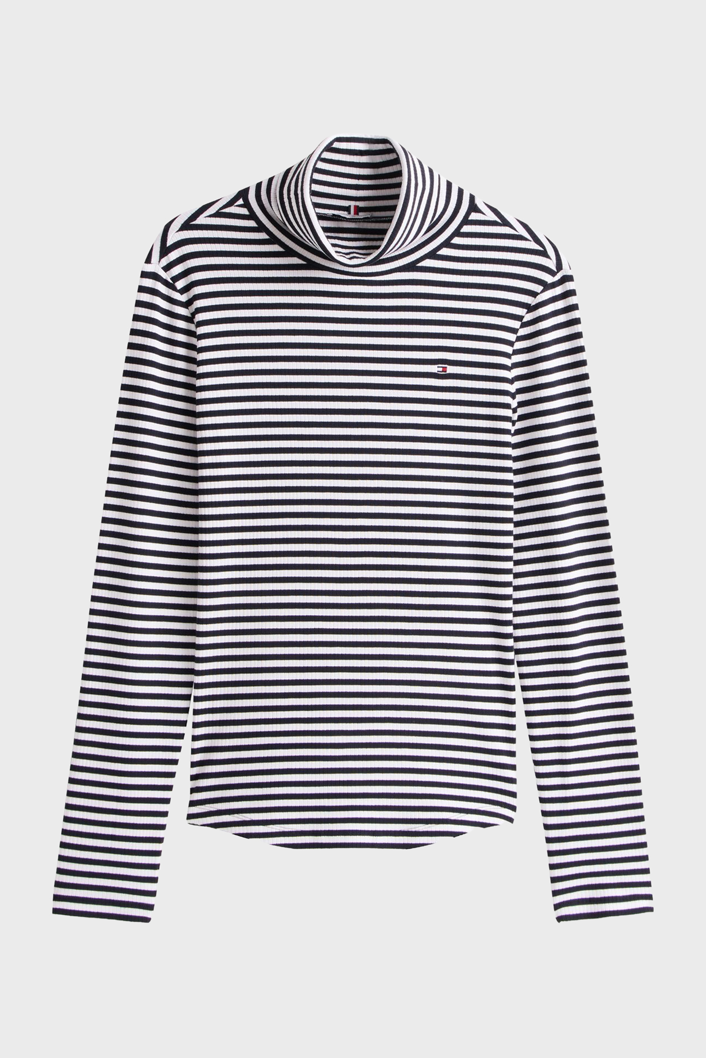 Лонгслив SLIM 5X2 RIB ROLL-NK LS 3