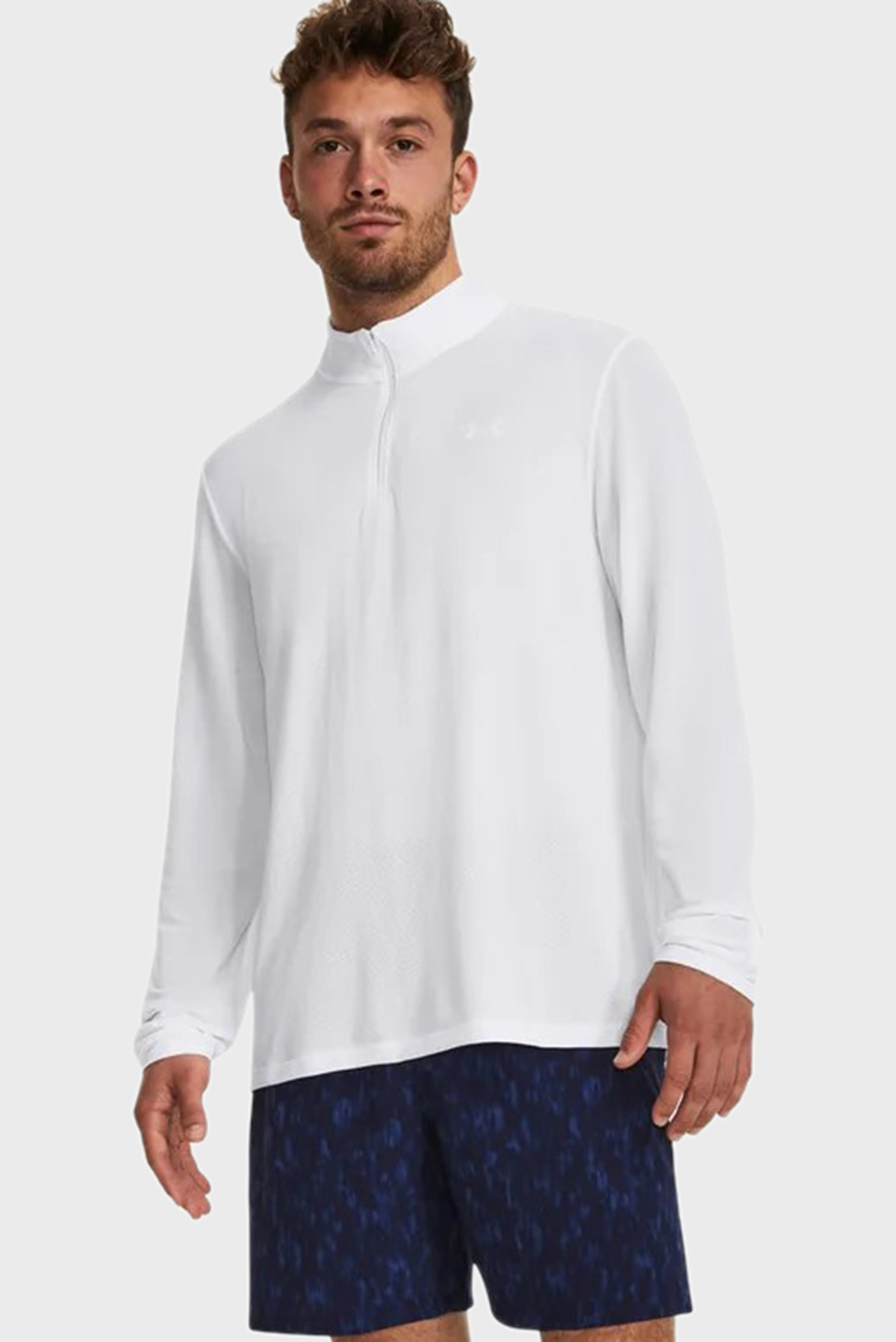 Лонгслив UA SEAMLESS STRIDE 1 4 ZIP 2