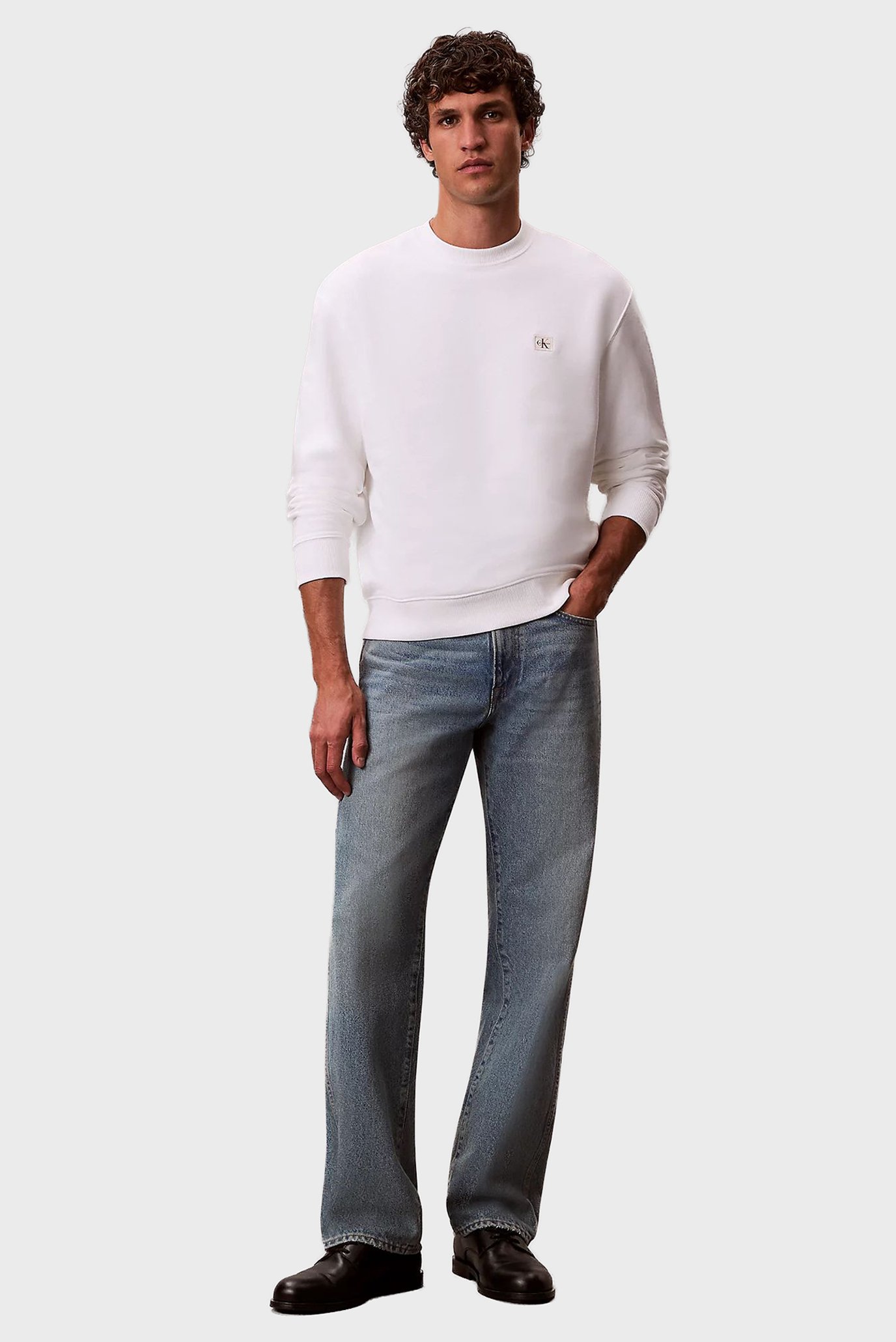 Свитшот LS 350TERRY EU WHSL BADGE CREWNE 2