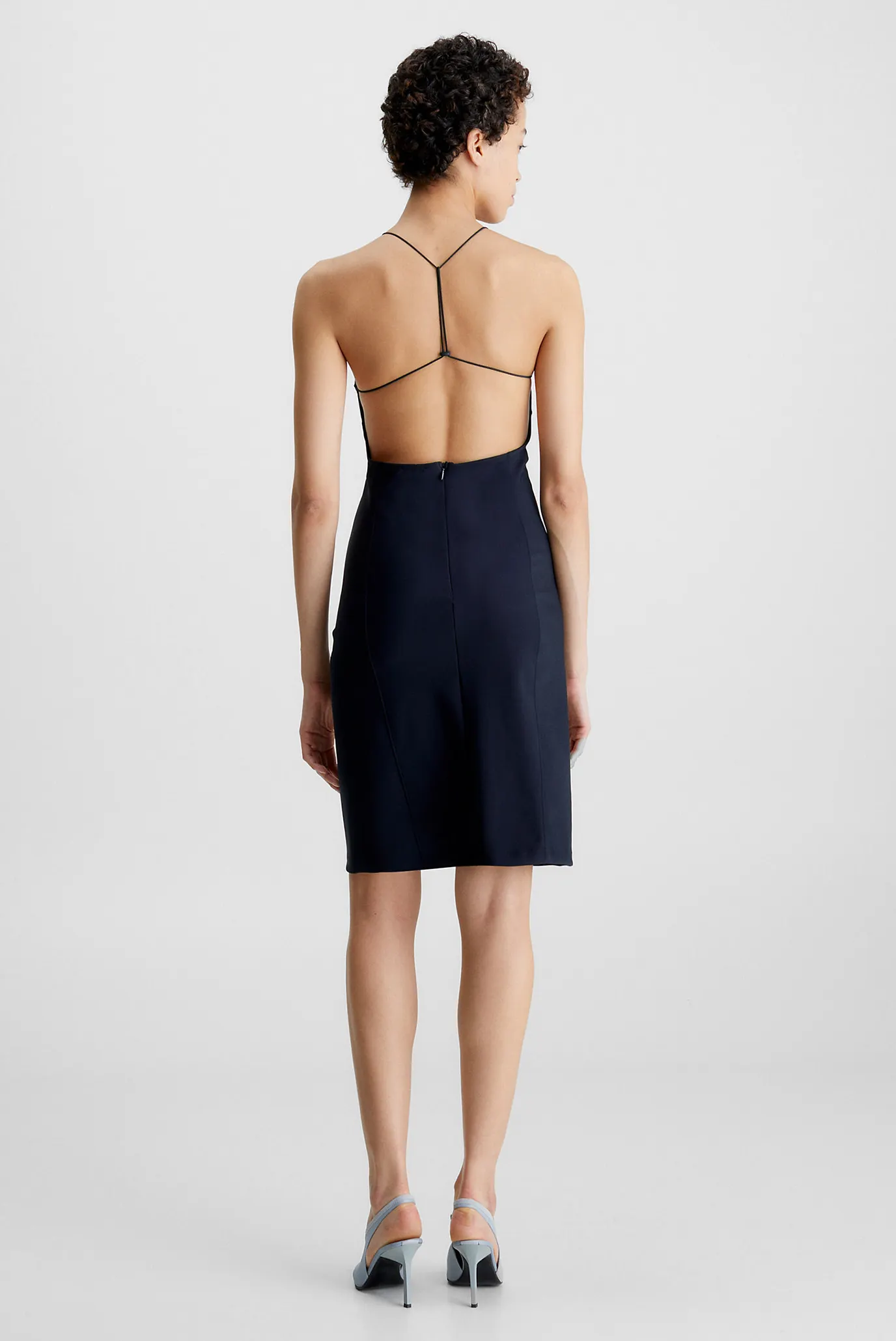 Платье STRAPPY CROSSBACK SLIP DRESS 2