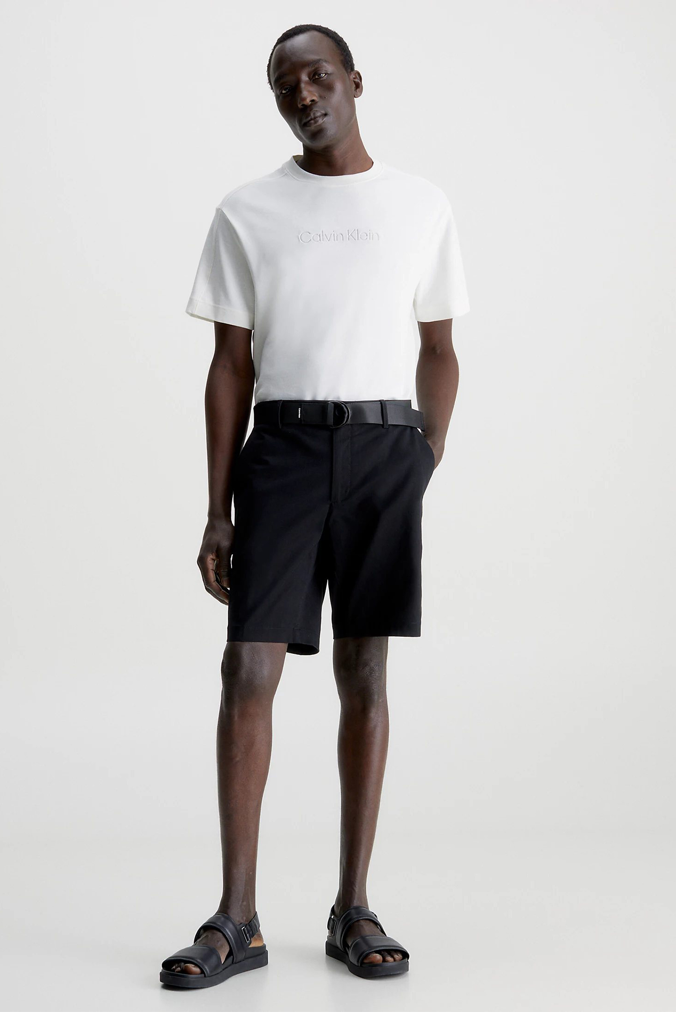 Мужские черные шорты MODERN TWILL 3