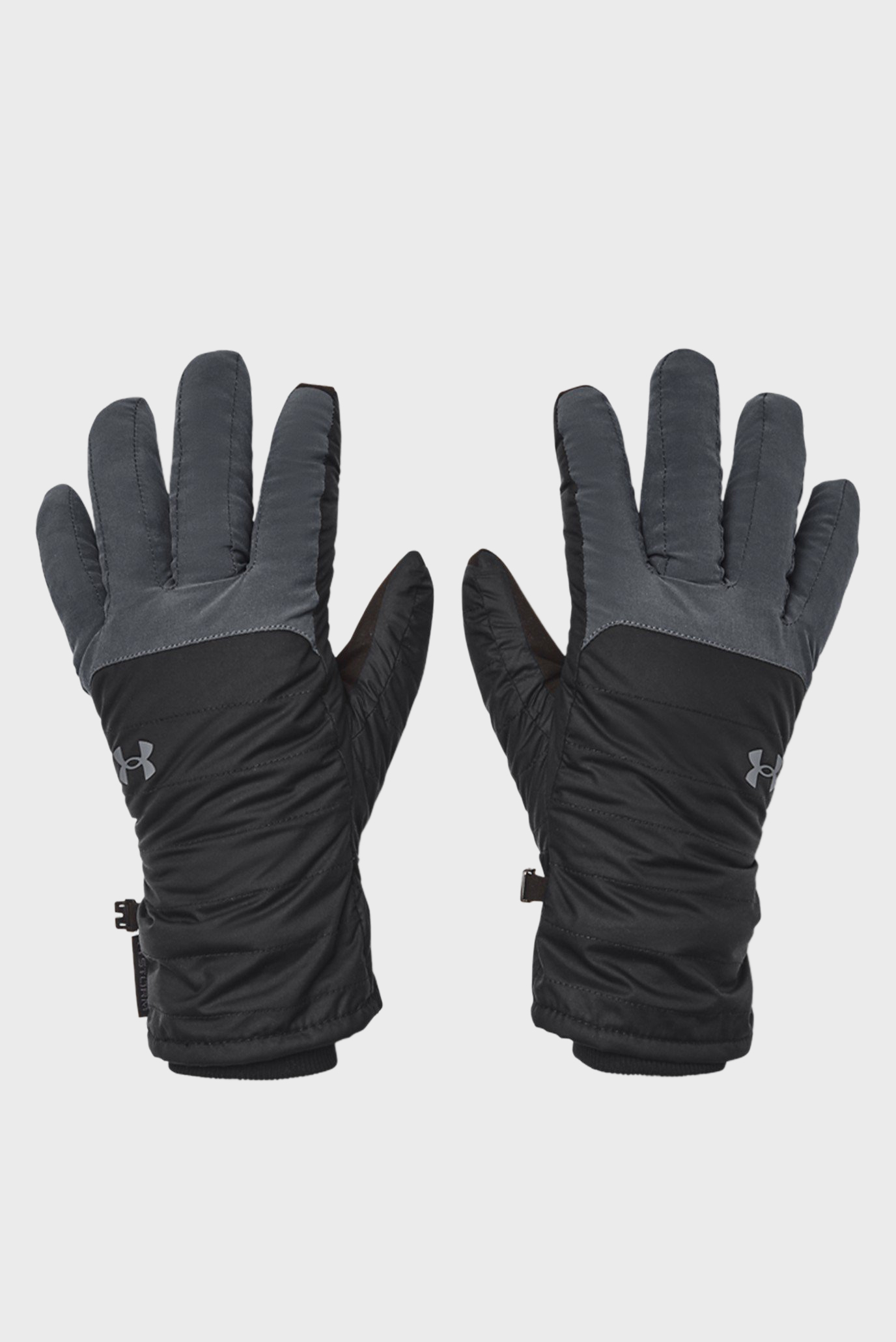 Мужские черные перчатки UA Storm Insulated Gloves 4