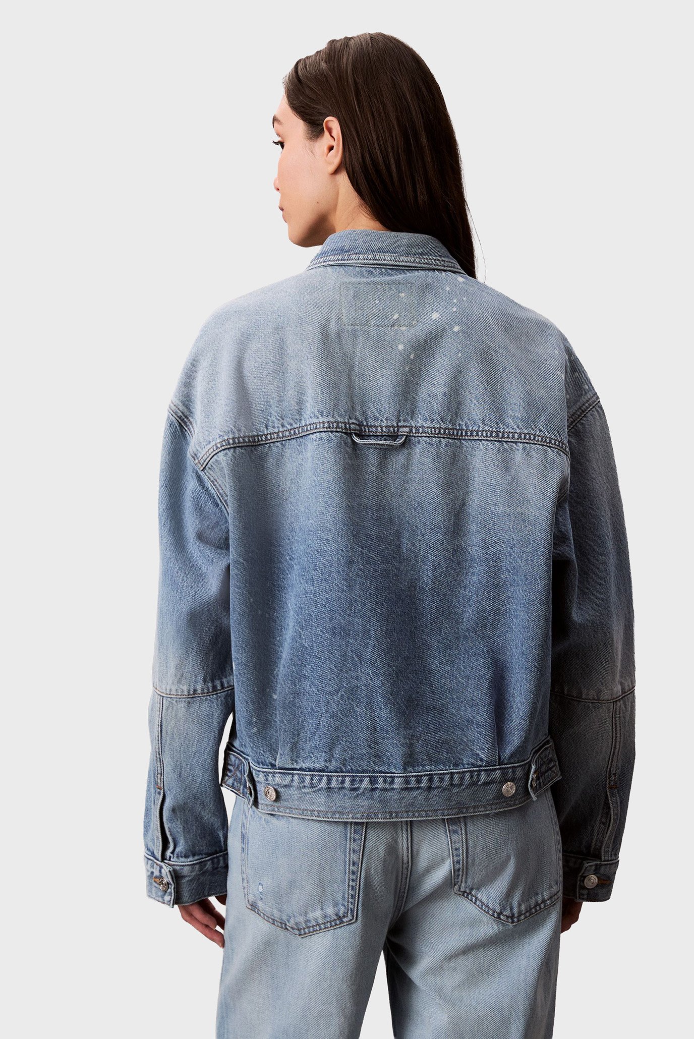 Куртка джинсовая DENIM JACKET RAINY BLUECalvin Klein Jeans Куртка джинсовая DENIM JACKET RAINY BLUE 3