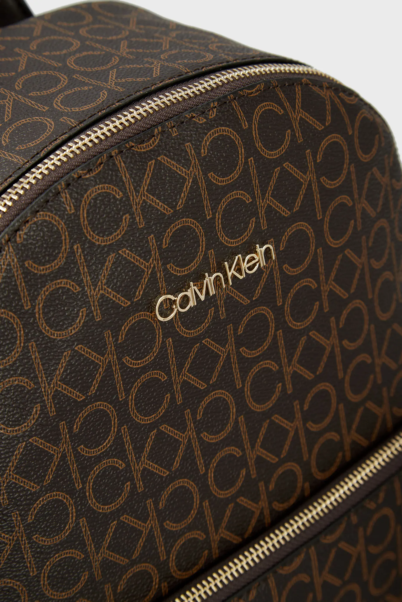 Женский коричневый рюкзак CK MUST CAMPUS 9