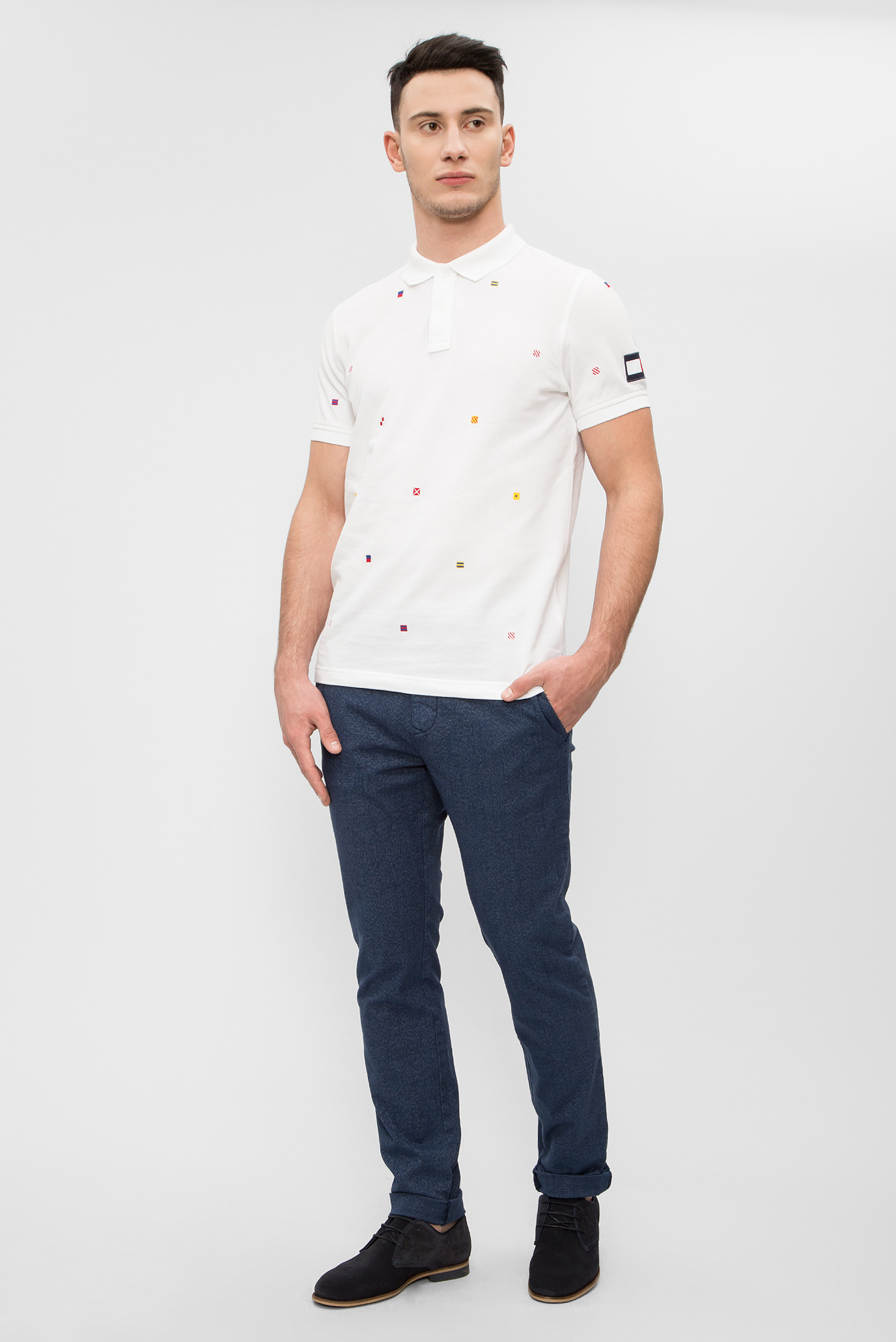 Мужские синие чиносы DENTON CHINO 10